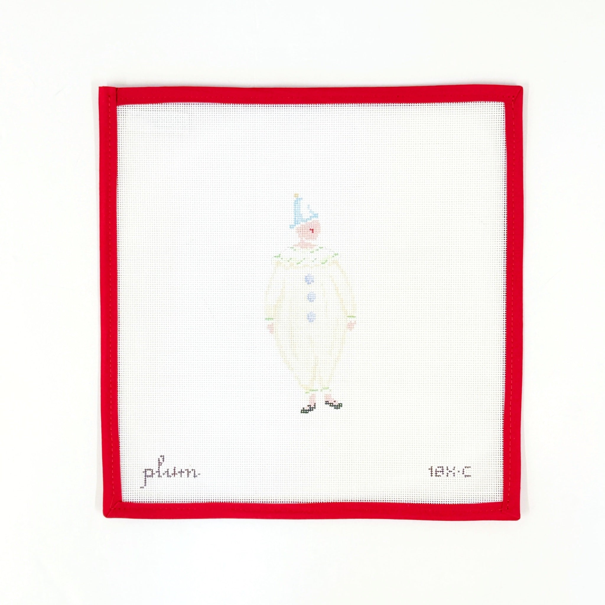 Carnival - ClownPlum StitcheryCanvasThe Red Thread Atelier