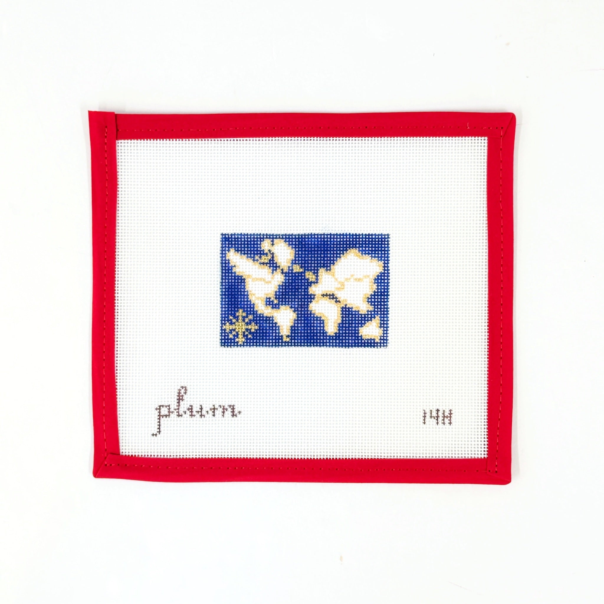 Atlas InsertPlum StitcheryCanvasThe Red Thread Atelier