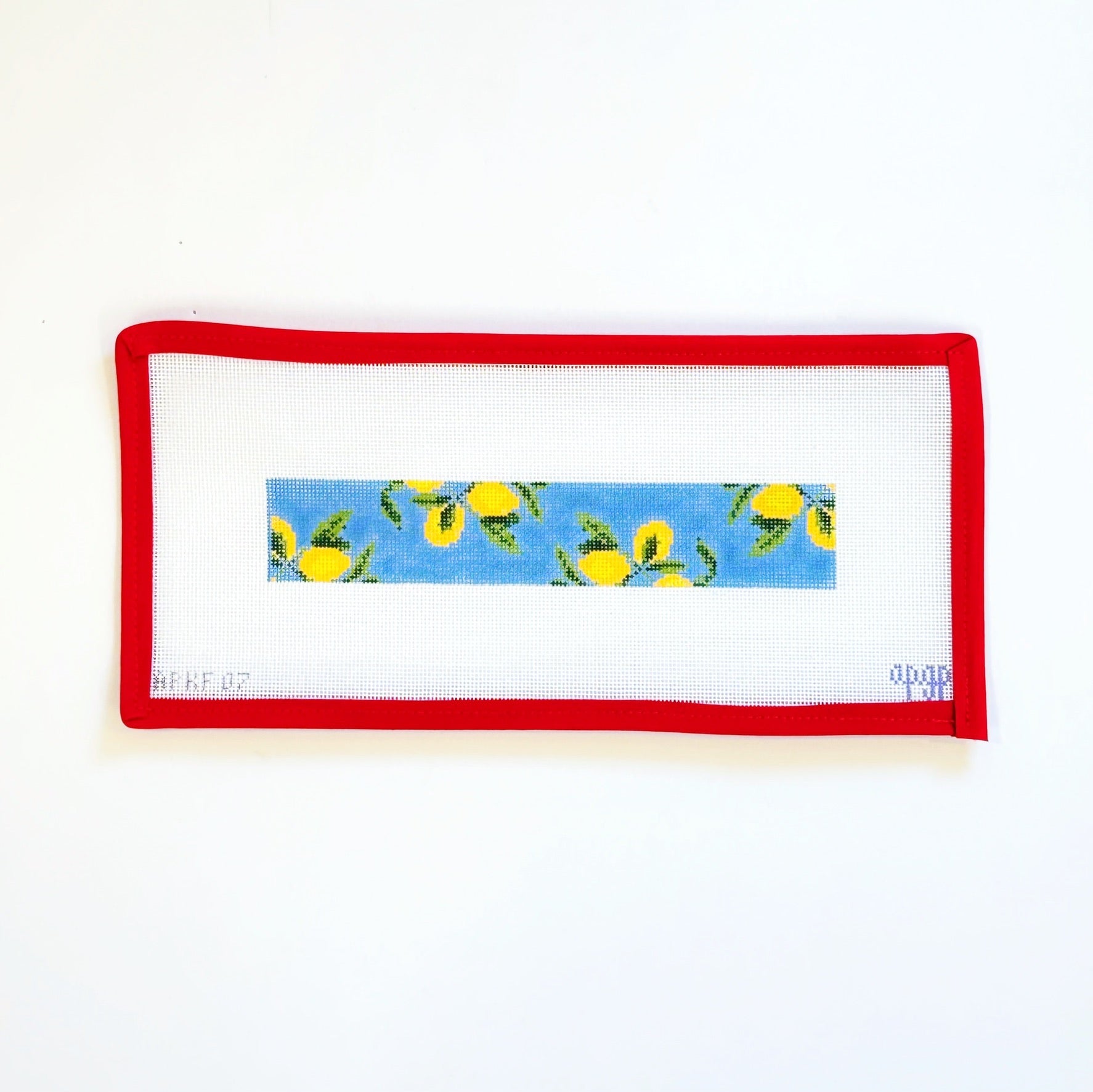 Lemons on Blue Keyfob