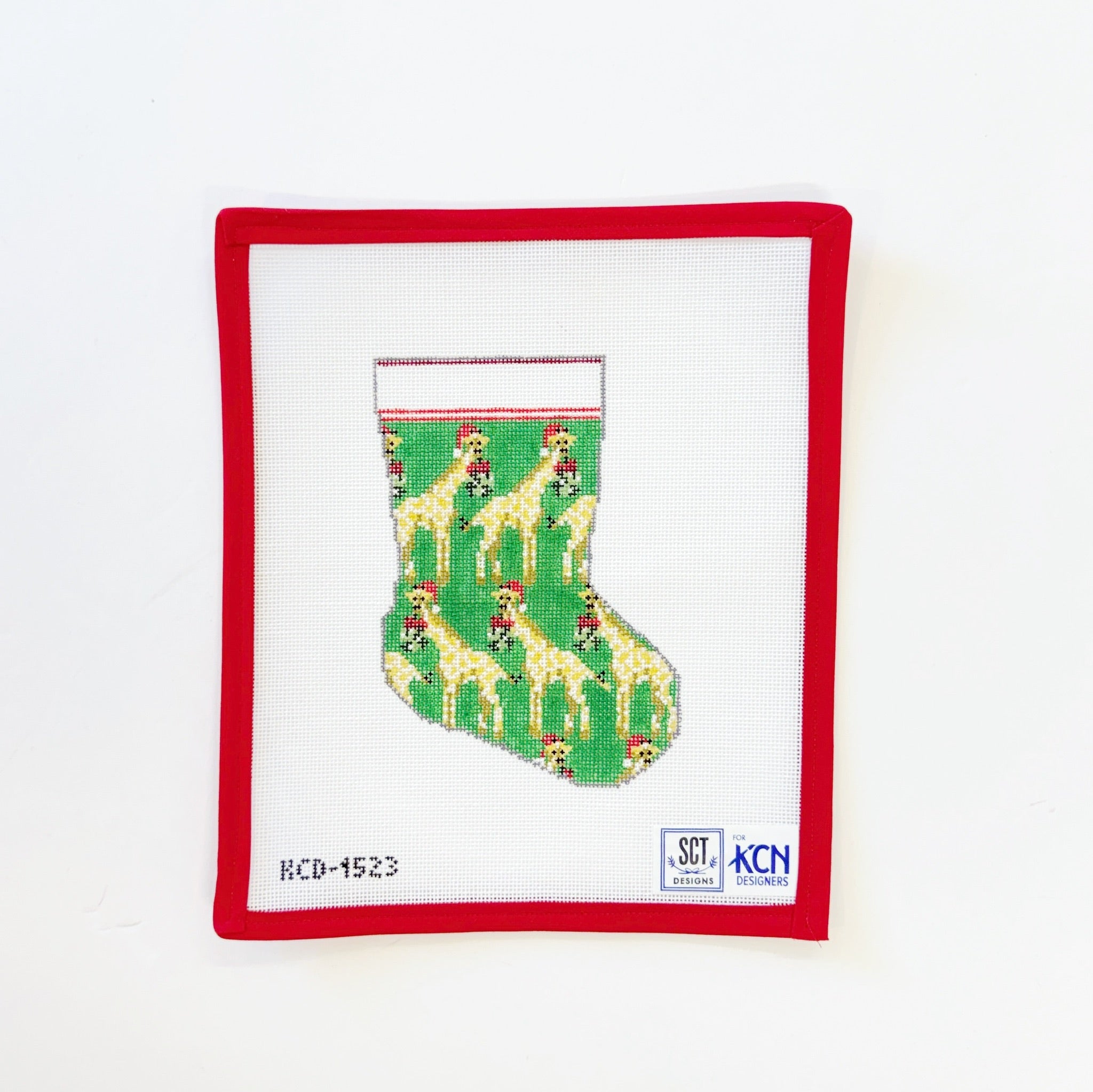 Giraffe Mini StockingKCNCanvasThe Red Thread Atelier