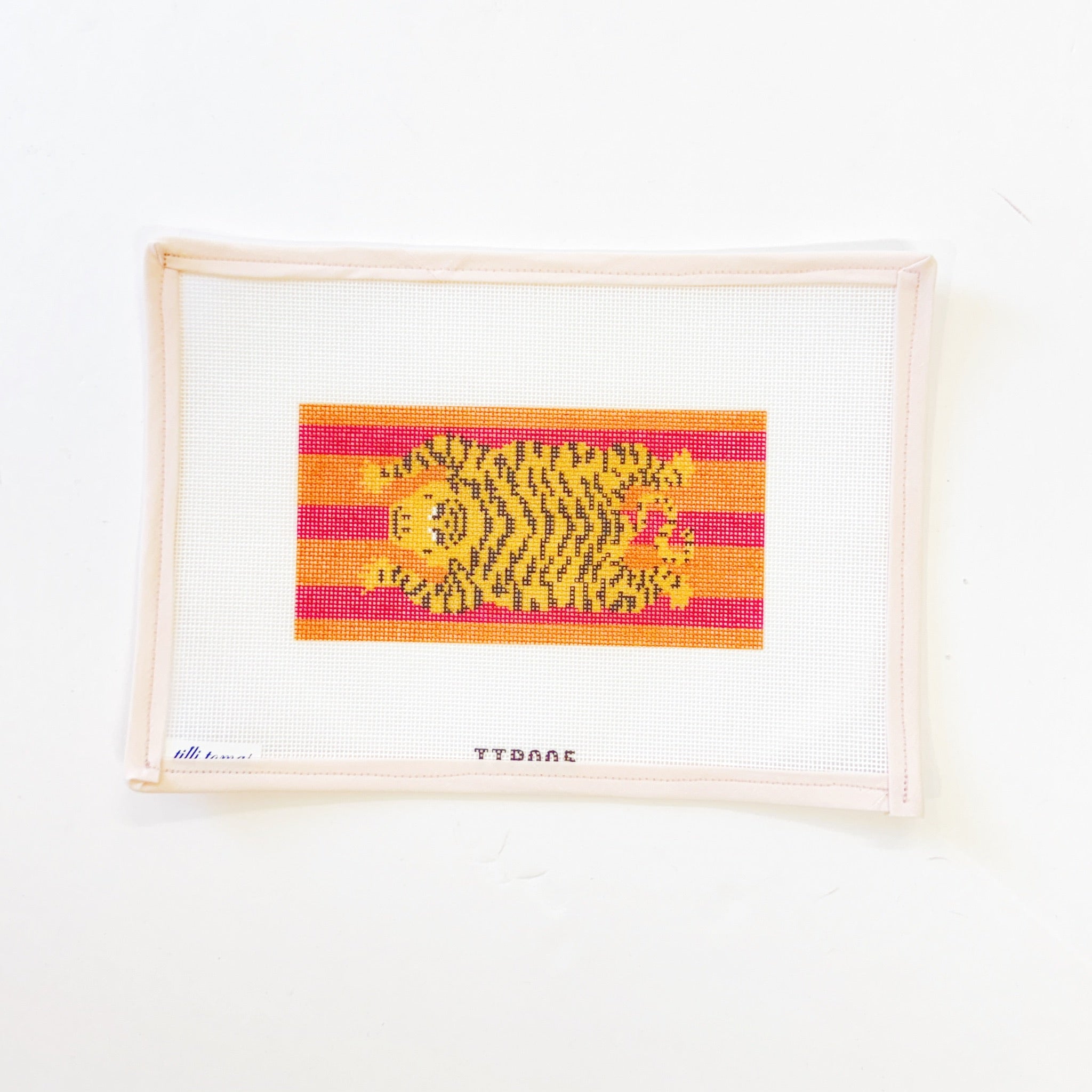 Tiger on StripesTilli TomasCanvasThe Red Thread Atelier