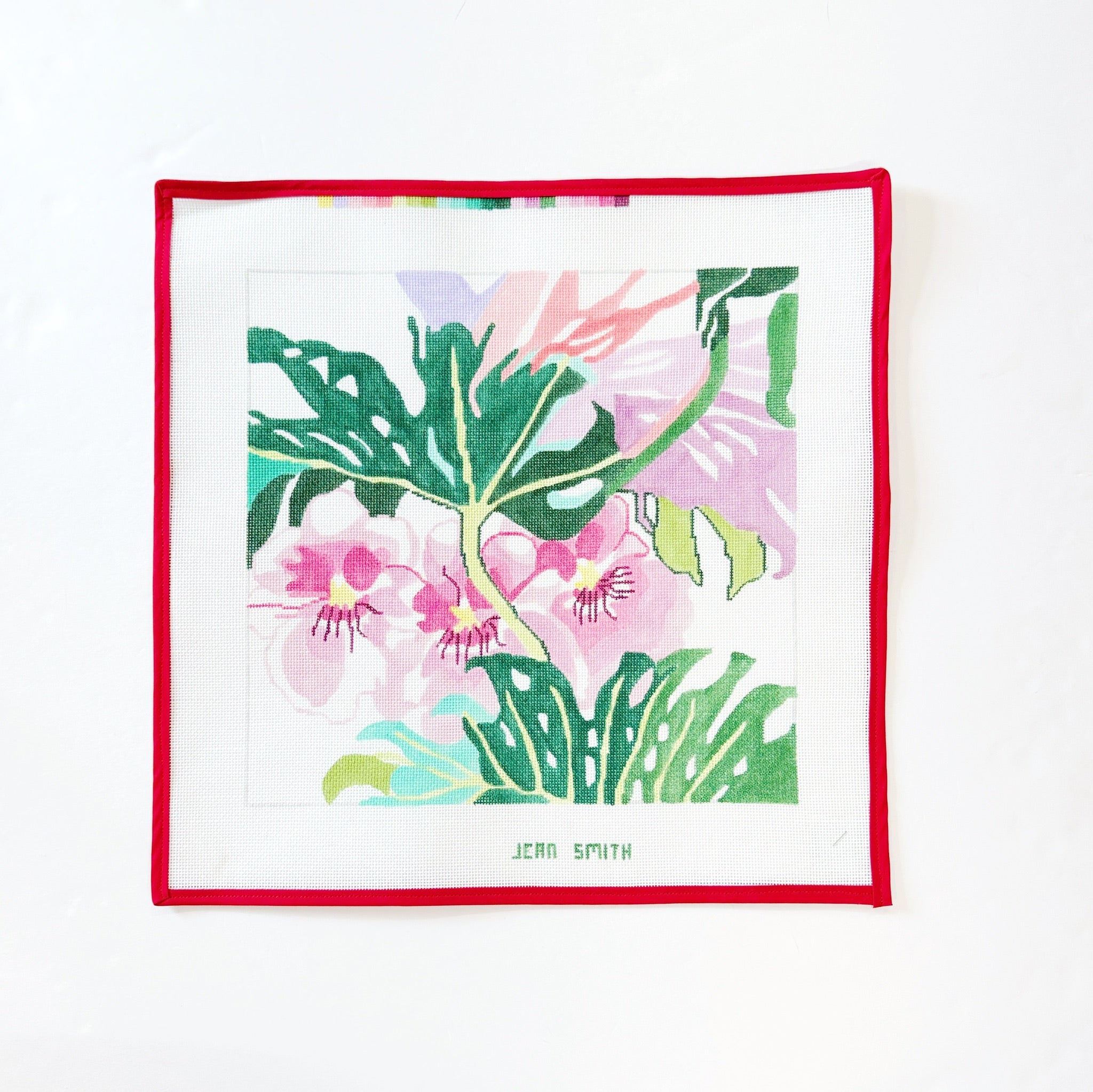 Jungle Orchid 1Jean SmithCanvasThe Red Thread Atelier