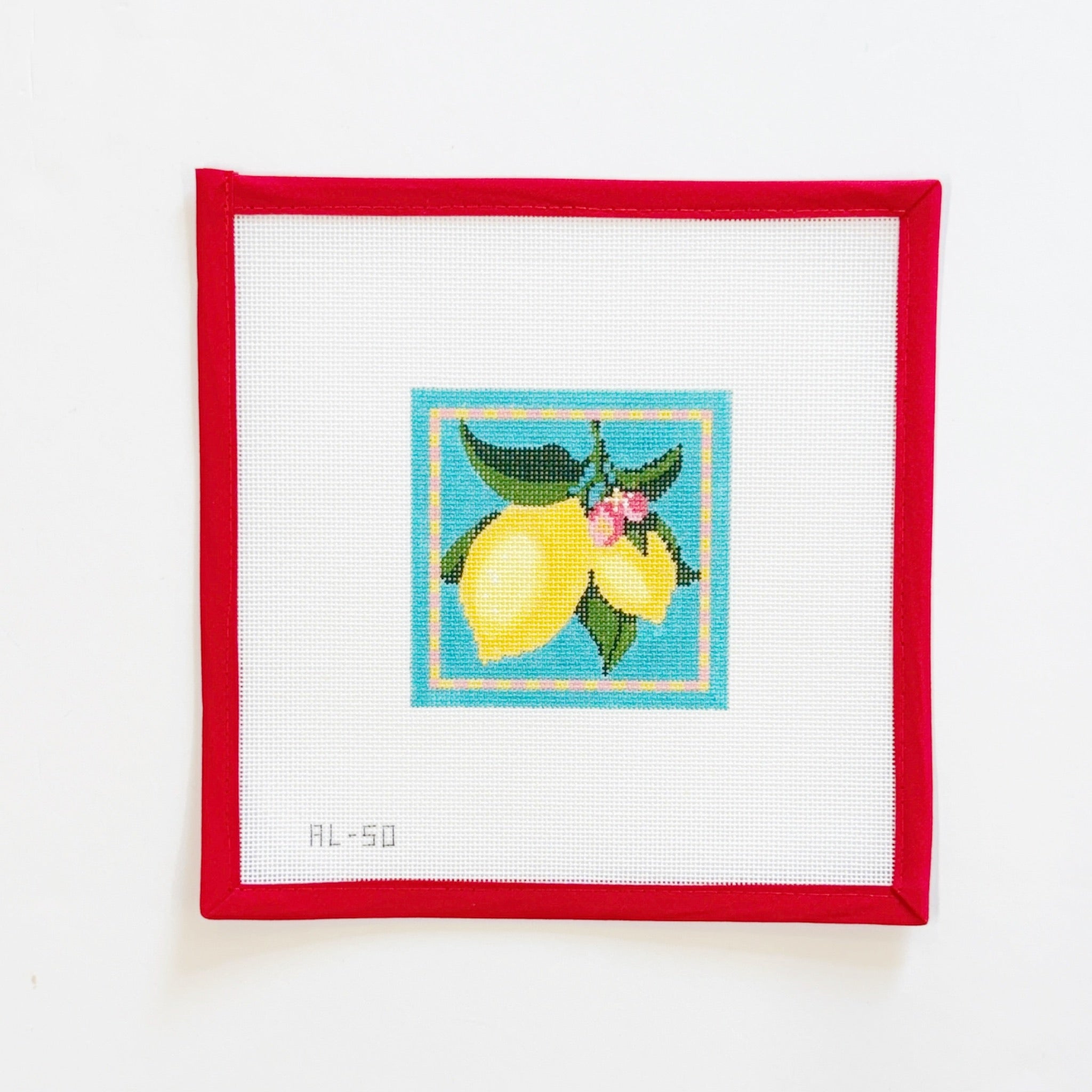 Lemons on Blue