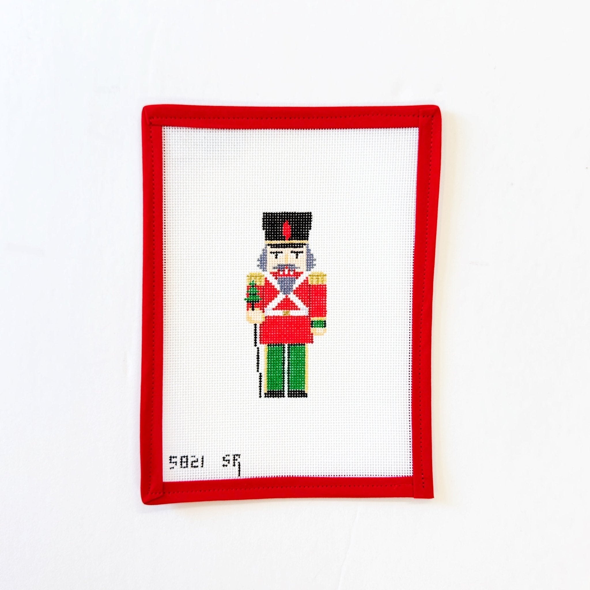 Nutcracker OrnamentSusan RobertsCanvasThe Red Thread Atelier