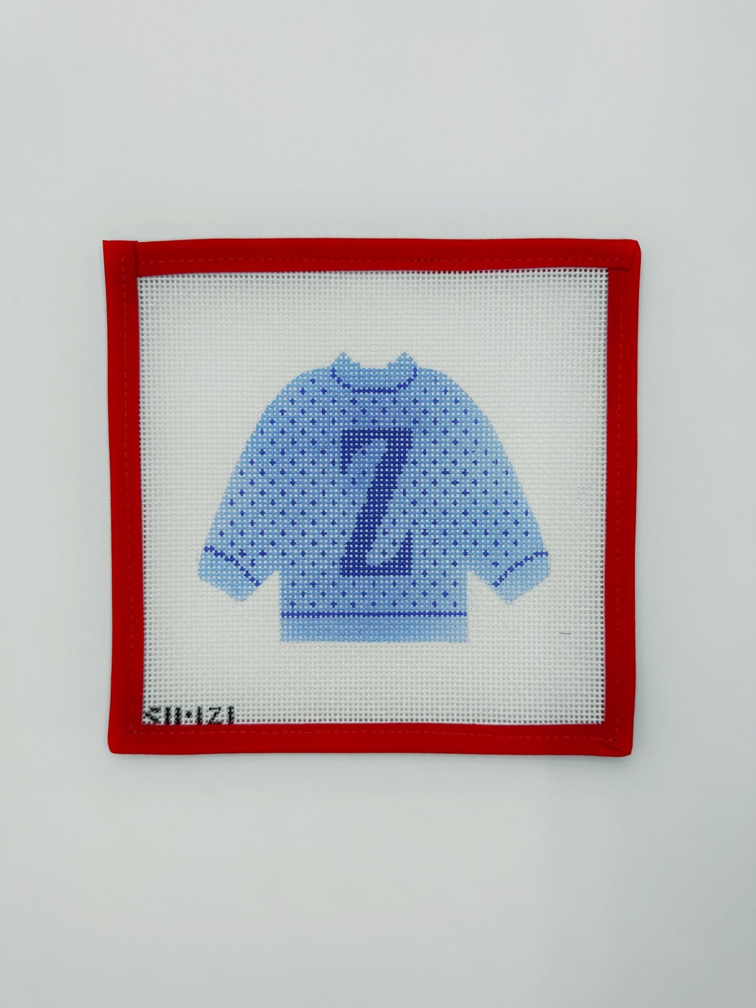 Letter Z PulloverKCNCanvasThe Red Thread Atelier