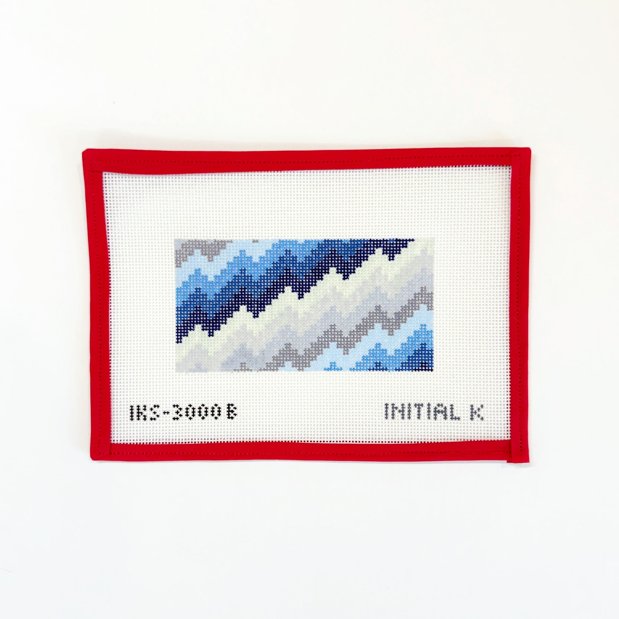 Mini Riley - BlueInitial KCanvasThe Red Thread Atelier