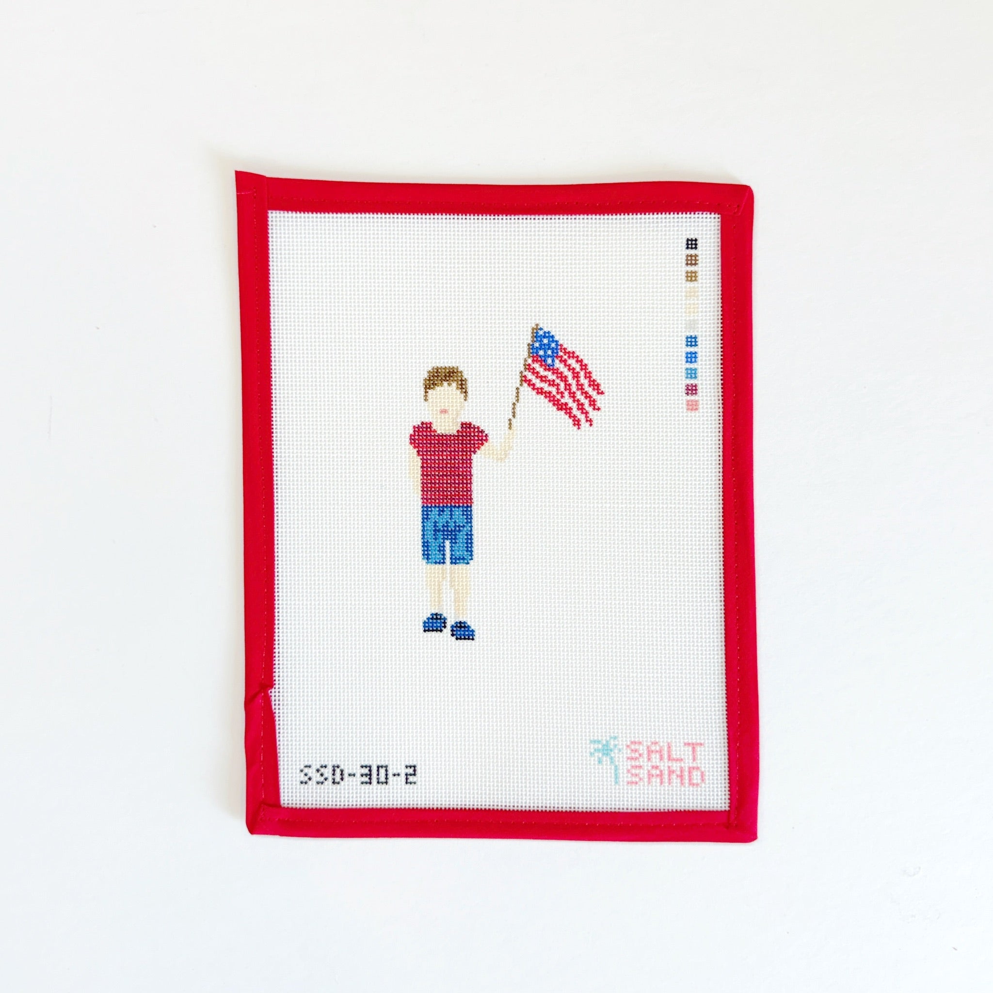Parade Boy, blondeSalt & SandCanvasThe Red Thread Atelier