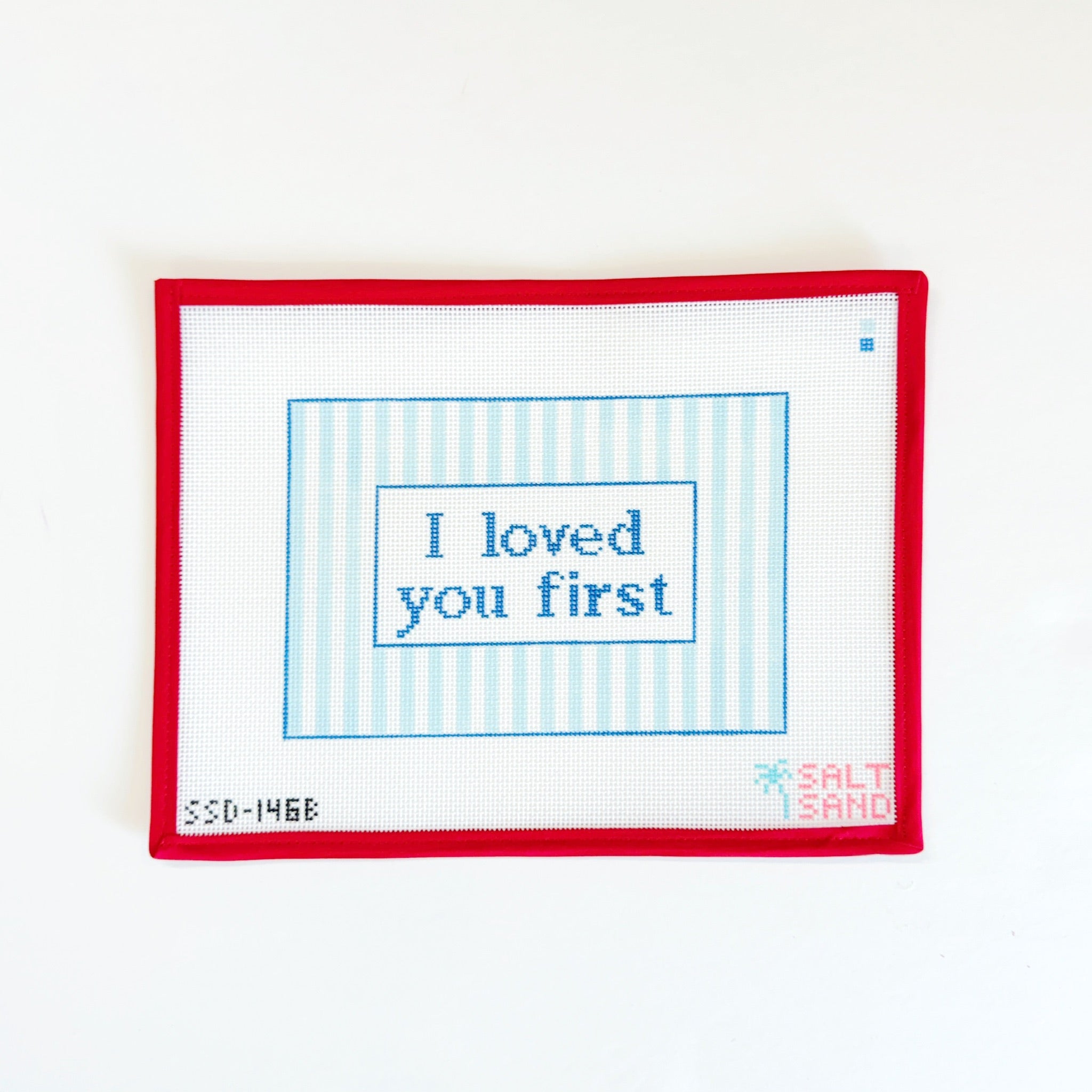 I Loved You FirstSalt & SandCanvasThe Red Thread Atelier
