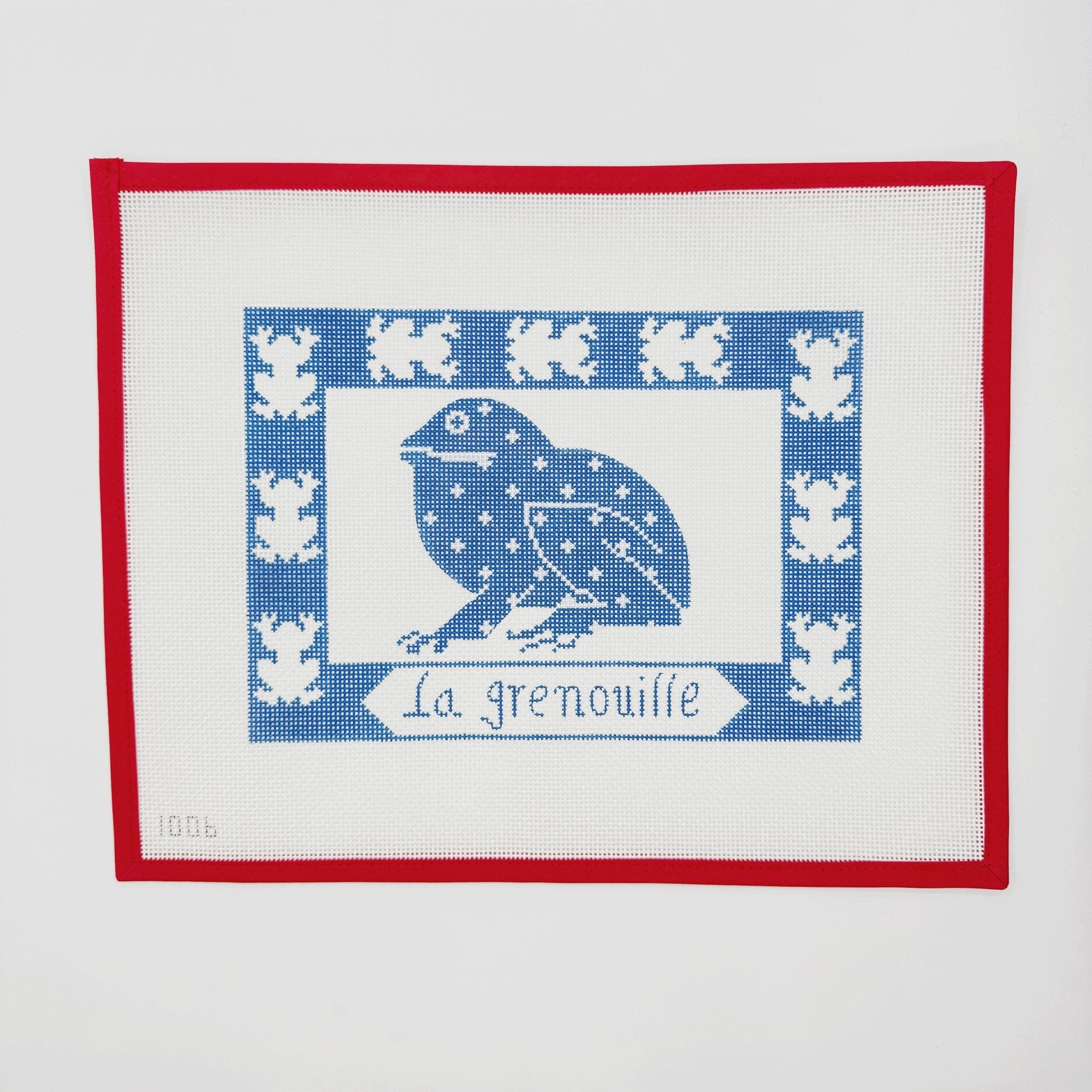La Grenouille - FrogAlice PetersonCanvasThe Red Thread Atelier