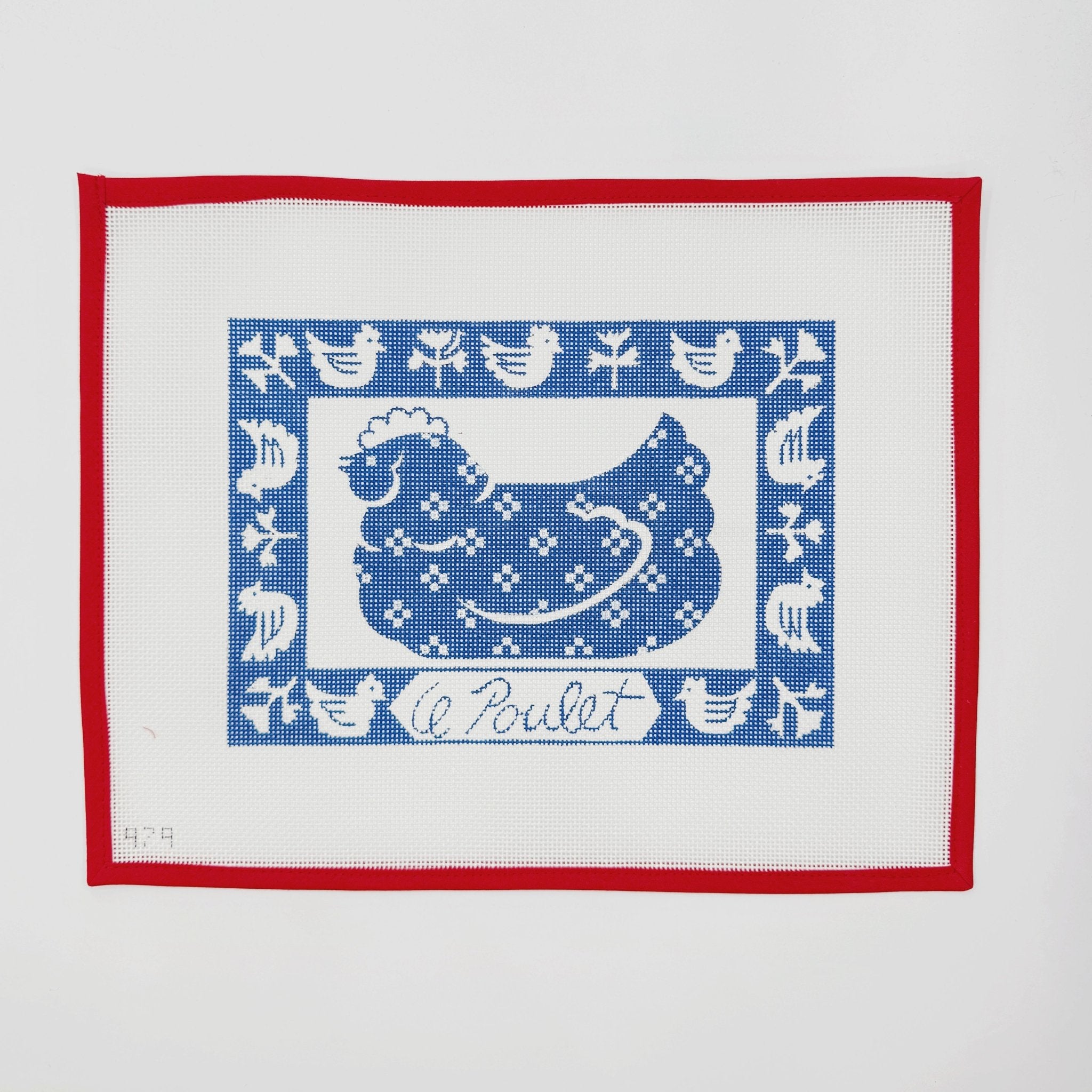 Le Poulet - chickenAlice PetersonCanvasThe Red Thread Atelier
