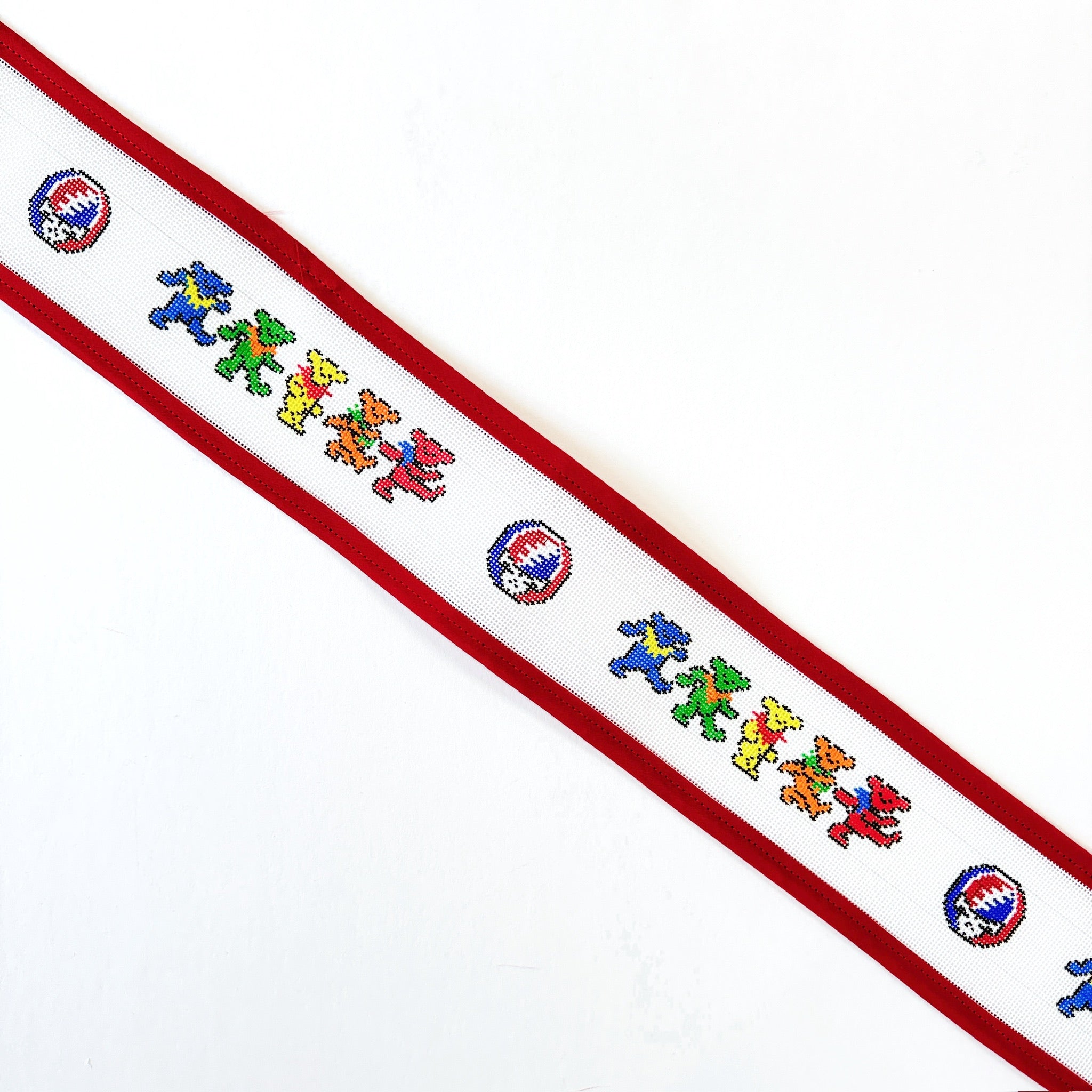 Steal Your Face & Dancing Bears BeltMeredith CollectionCanvasThe Red Thread Atelier