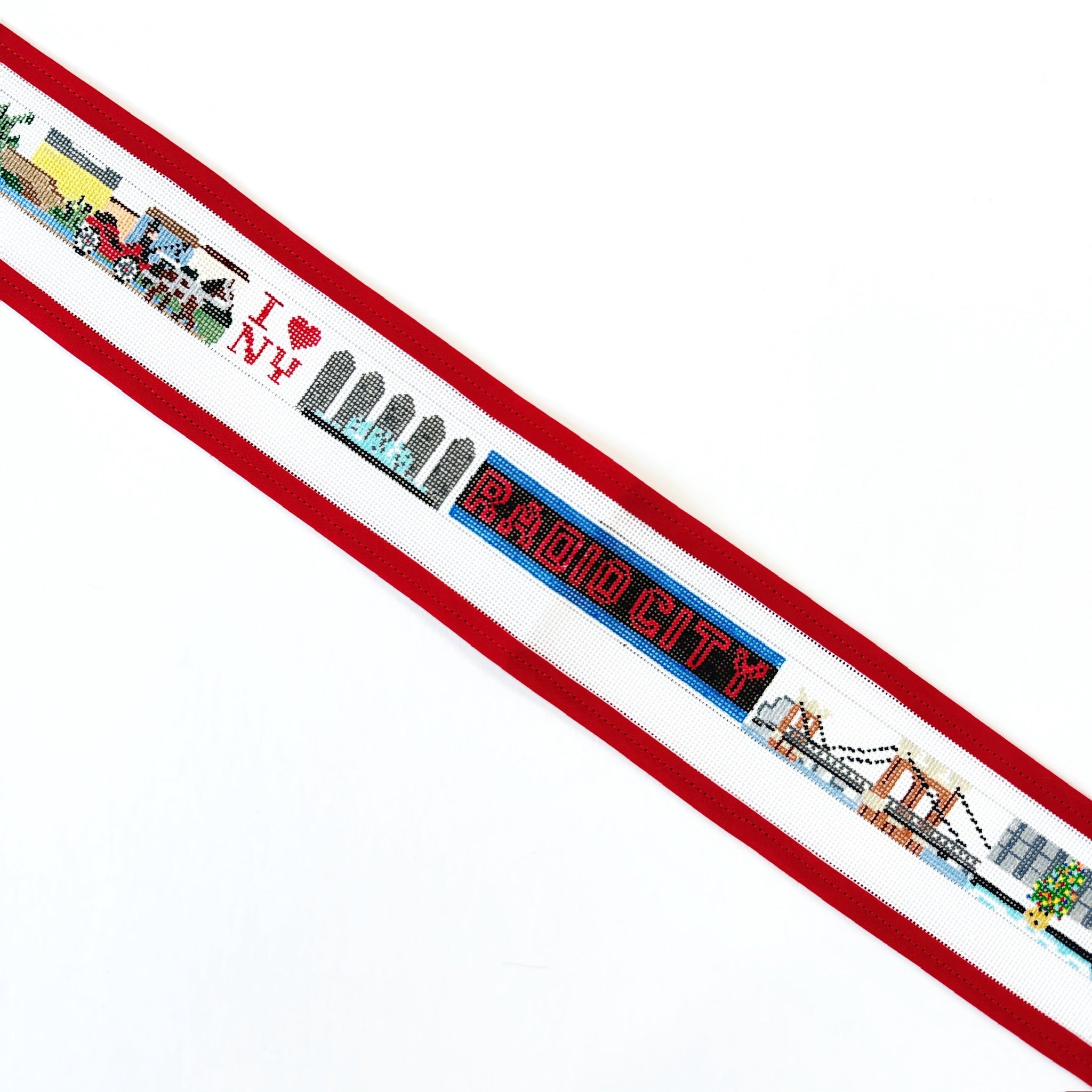 New York City BeltMeredith CollectionCanvasThe Red Thread Atelier