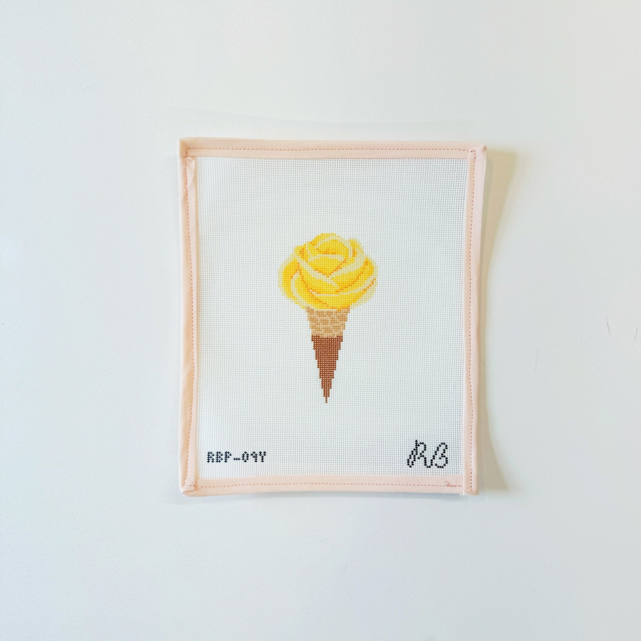 Gelato Rose - YellowRachel BarriCanvasThe Red Thread Atelier