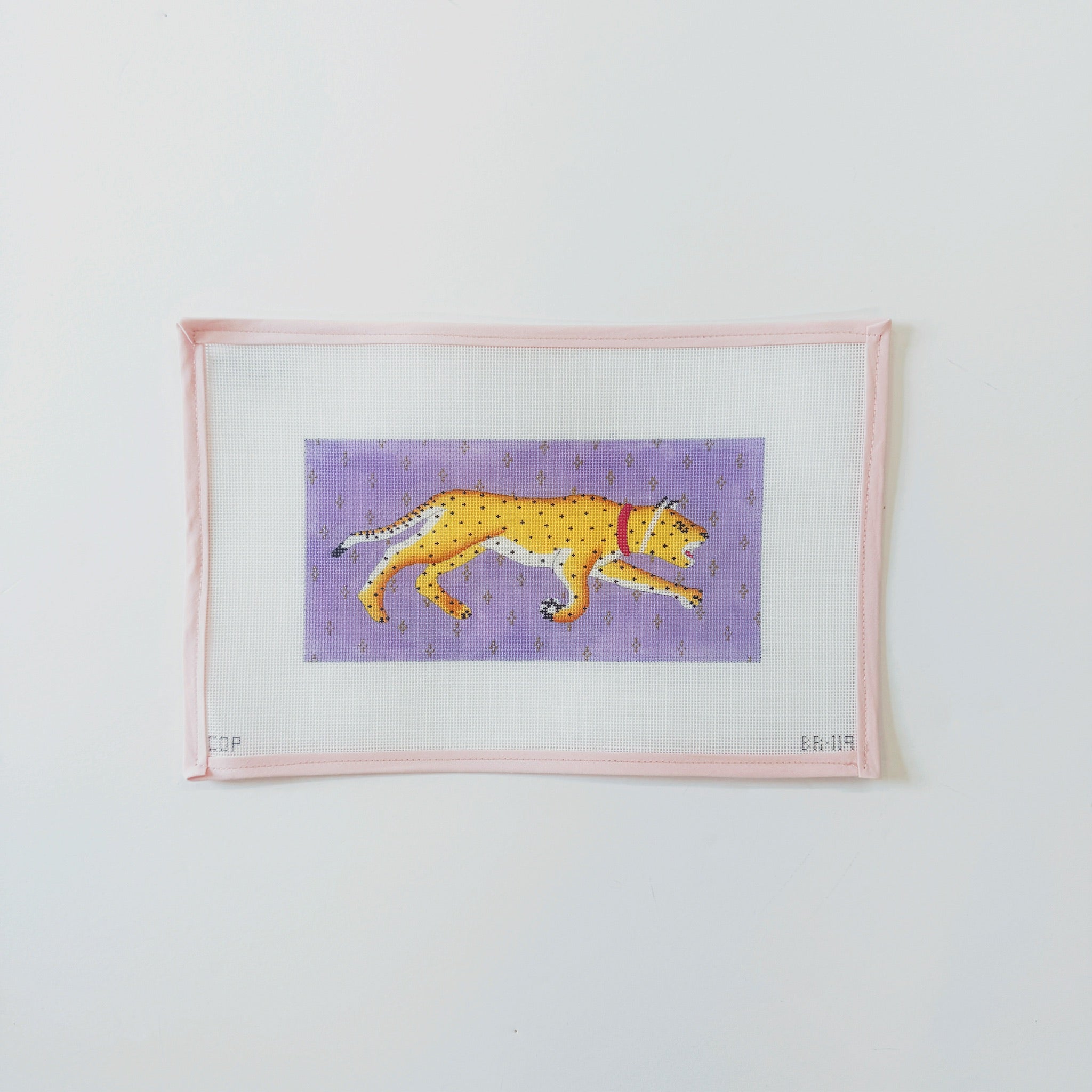 Leopard on PurpleColors of PraiseCanvasThe Red Thread Atelier