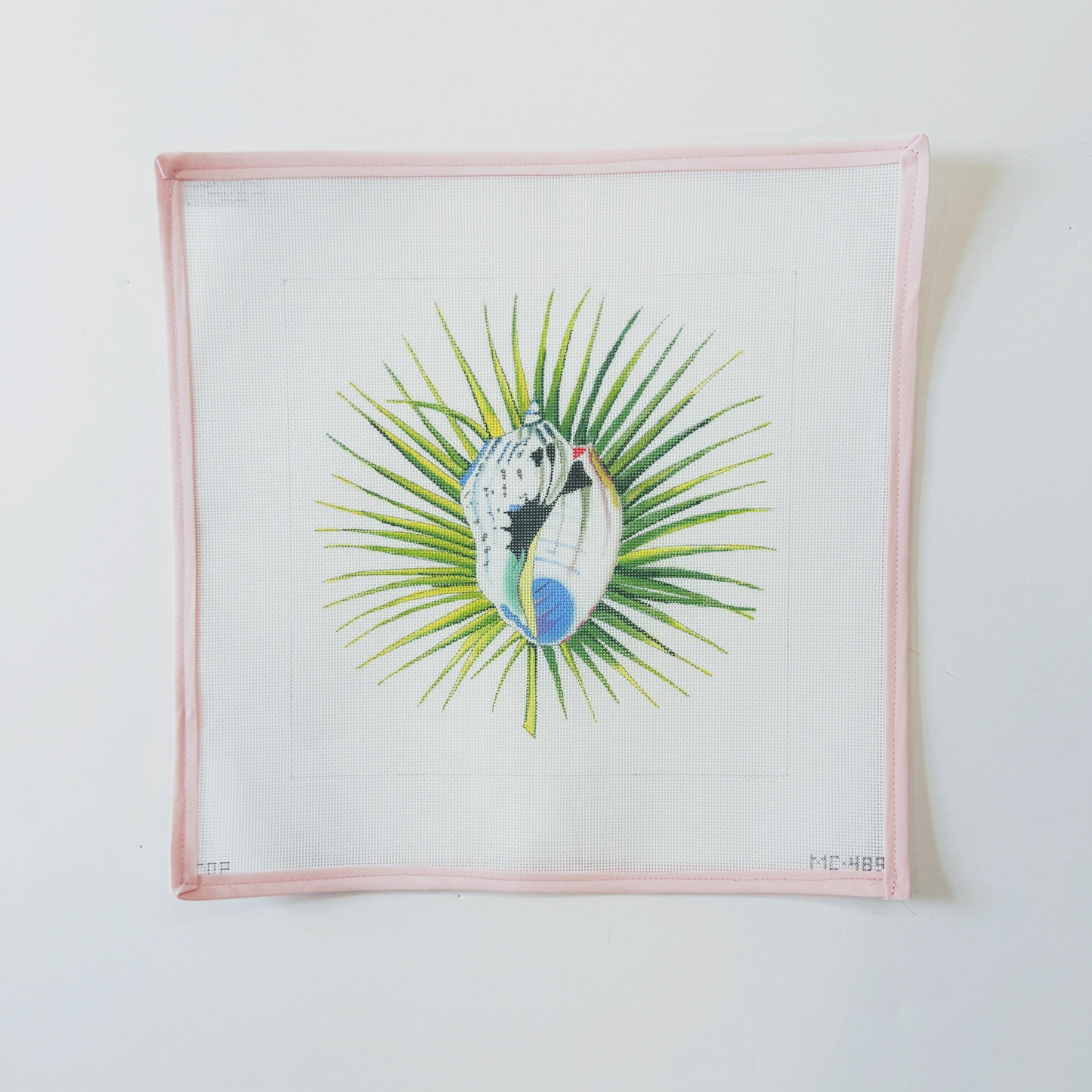 Seashells on PalmColors of PraiseCanvasThe Red Thread Atelier