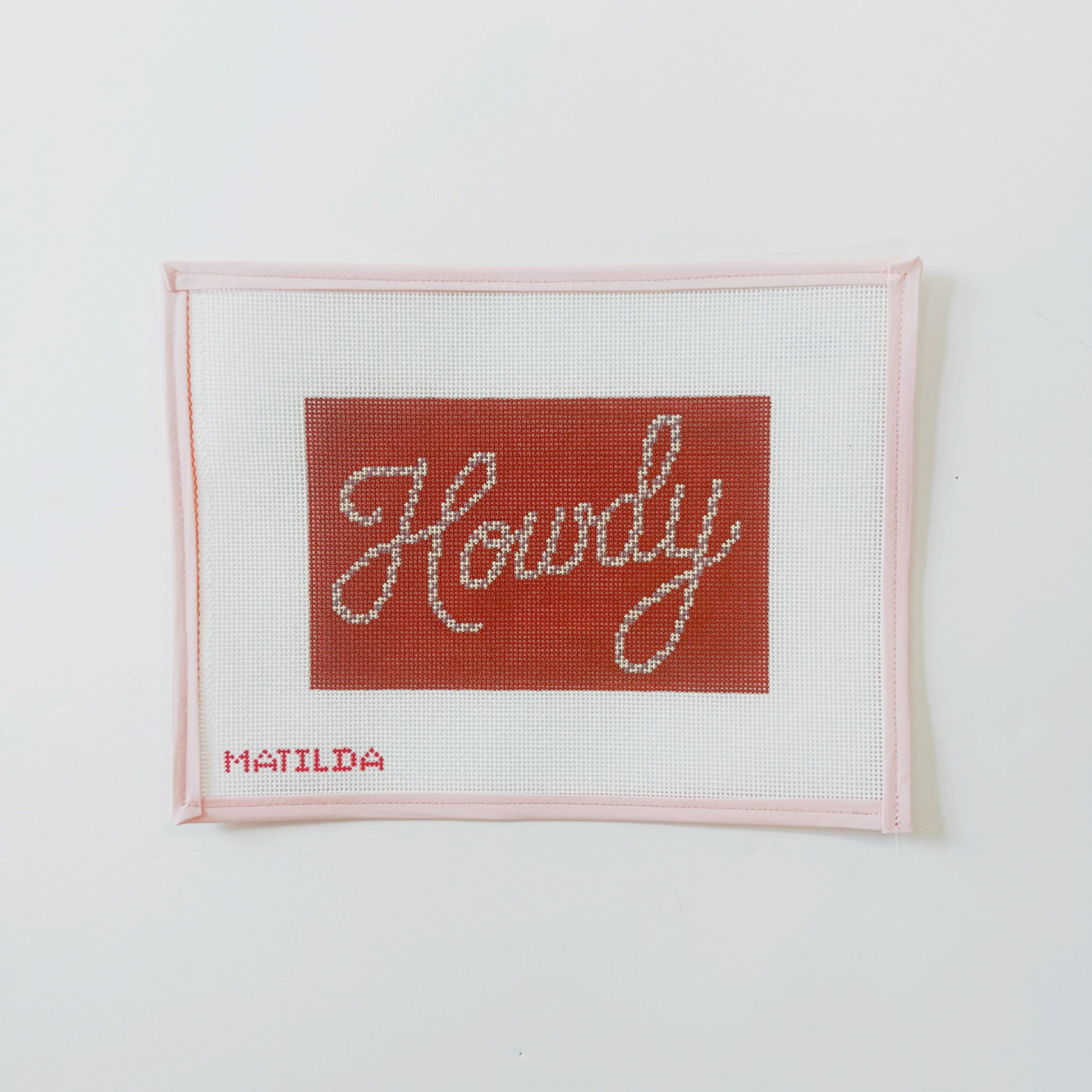 HowdyOz NeedleCanvasThe Red Thread Atelier