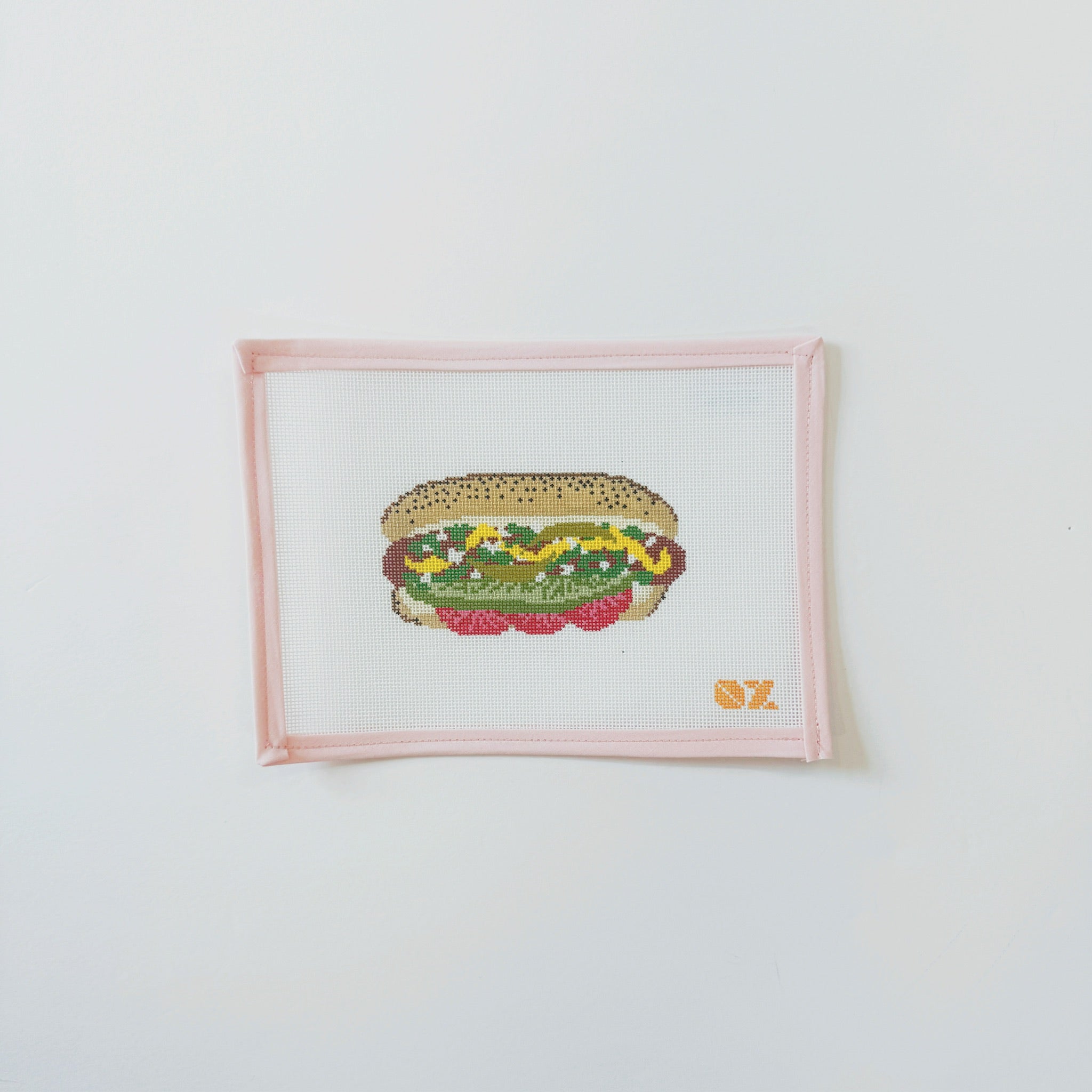 Chicago Hot DogOz NeedleCanvasThe Red Thread Atelier