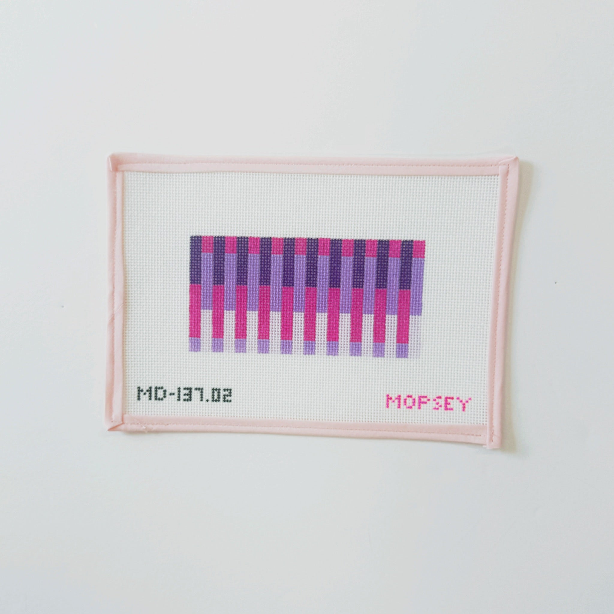 Purple Vertical Stripe Gradient InsertMopsey DesignsCanvasThe Red Thread Atelier