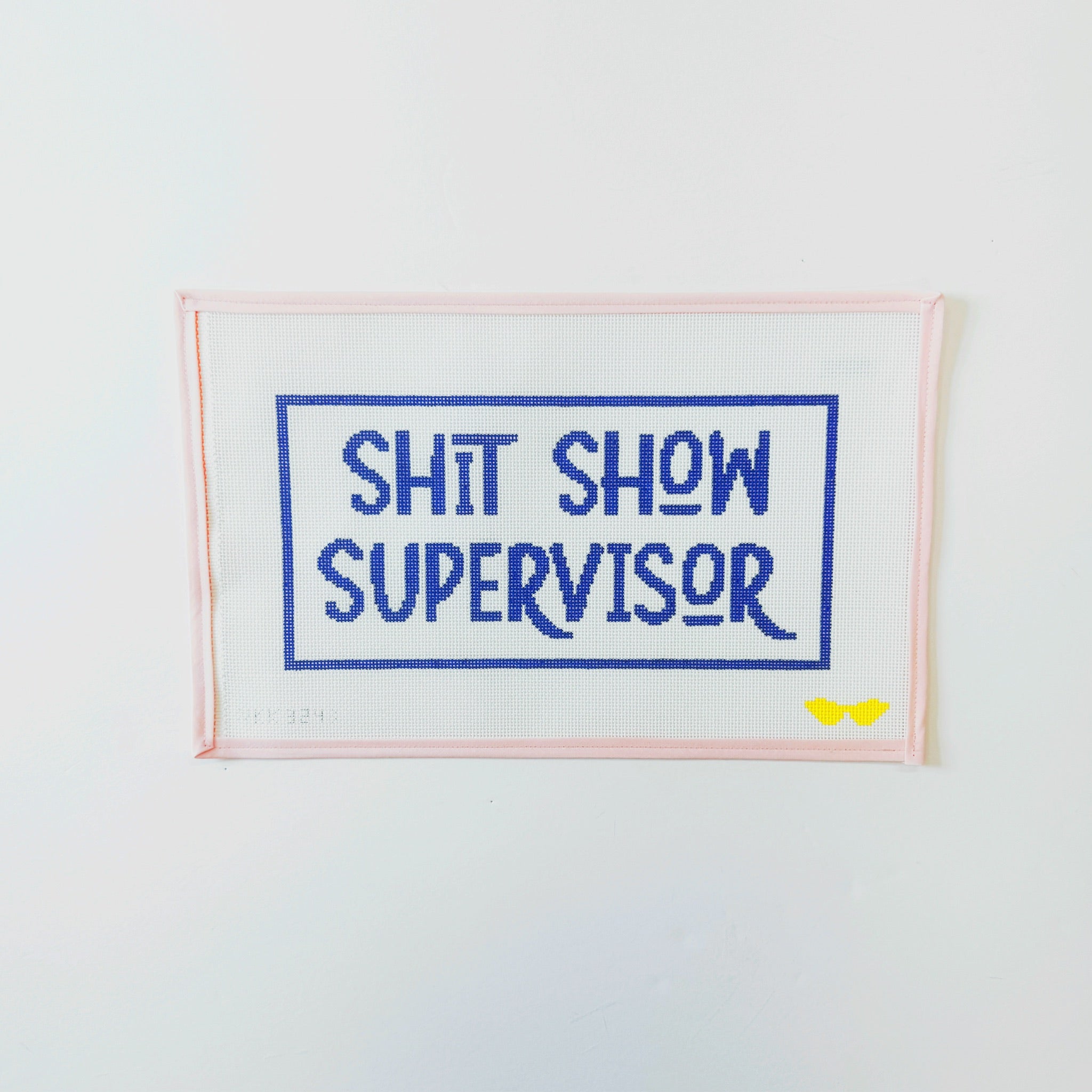 Shit Show SupervisorAudra NeedlepointCanvasThe Red Thread Atelier