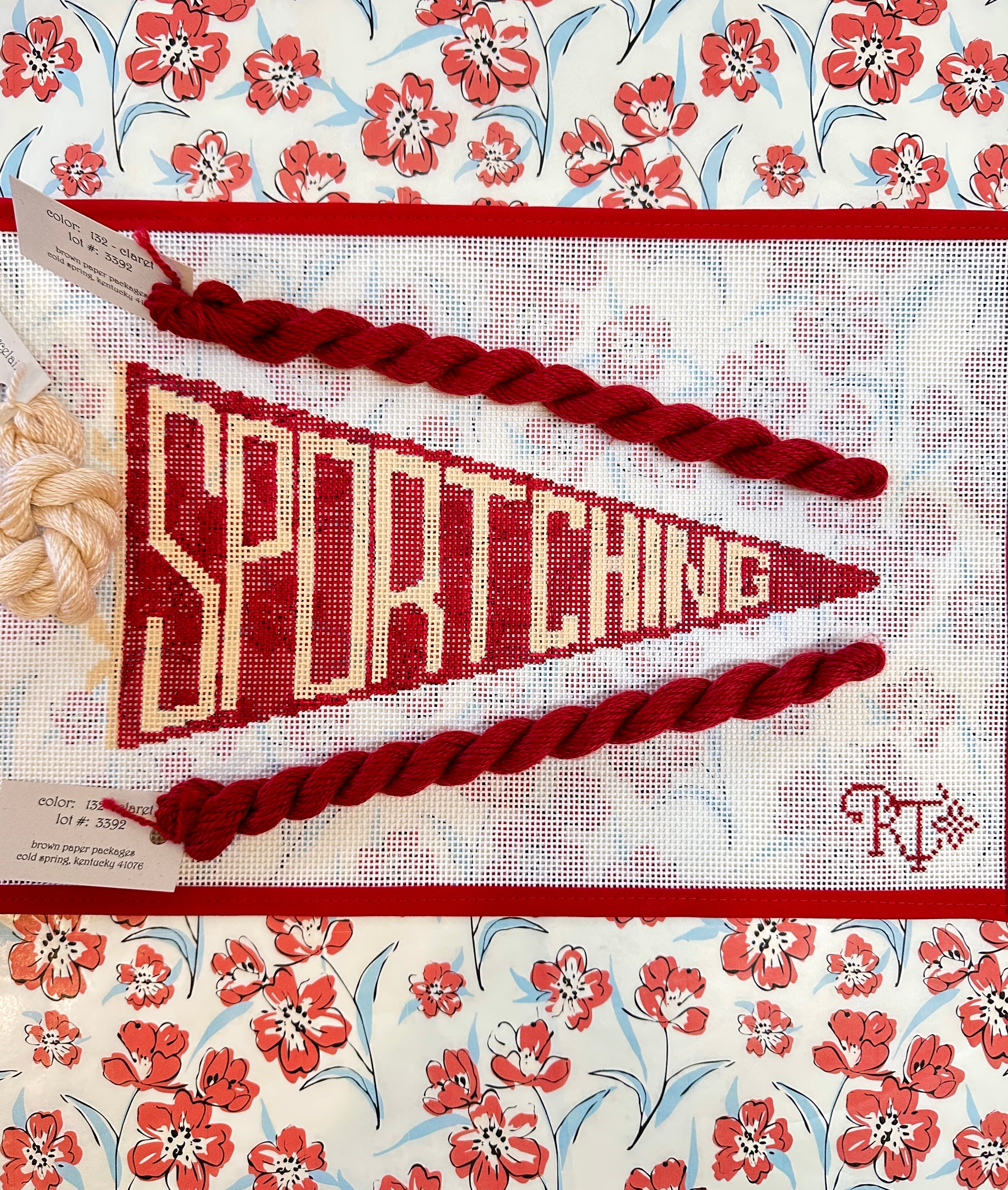 Custom Needlepoint Design Painting Deposit