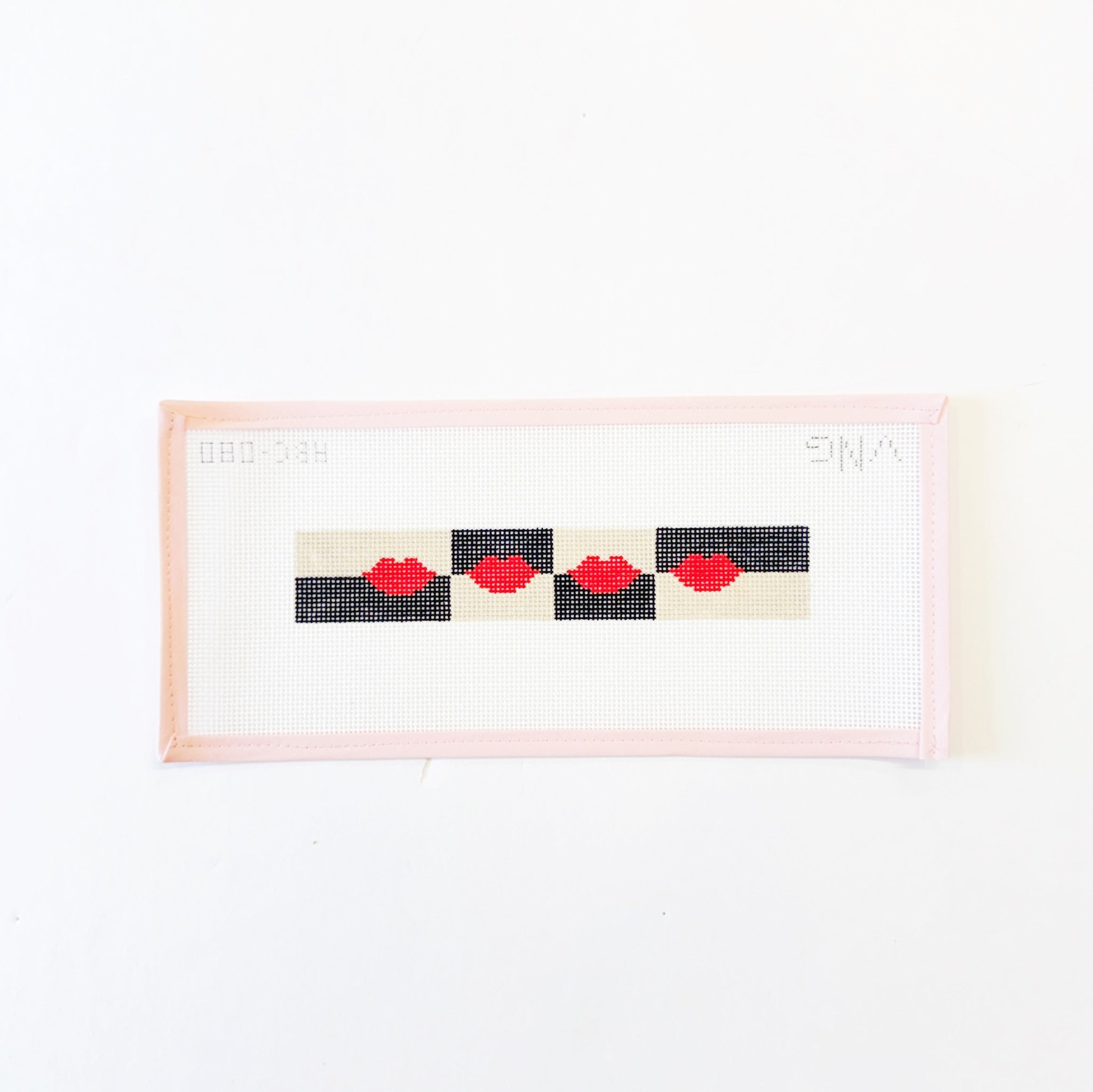 Lip Key Fobenriched designsCanvasThe Red Thread Atelier
