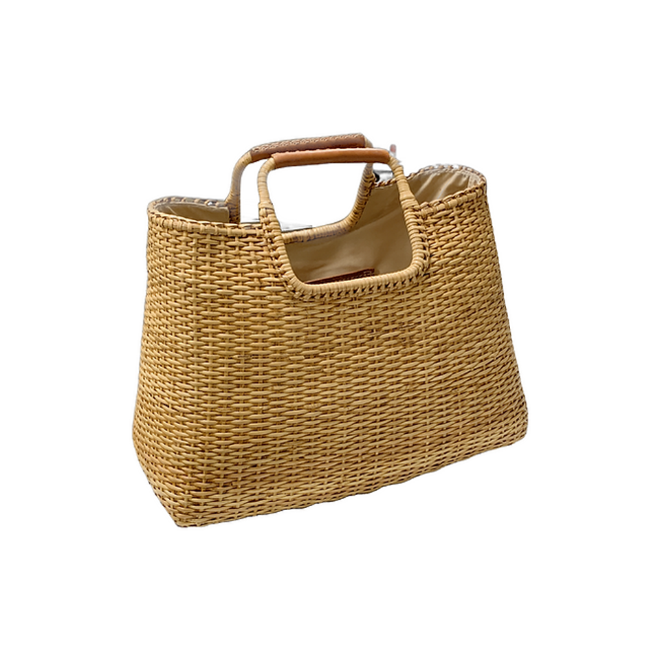Portofino Bag: Natural