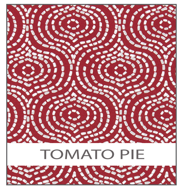Sacculus Organizer Bag (3/4 gallon size): Tomato pie (red and white)