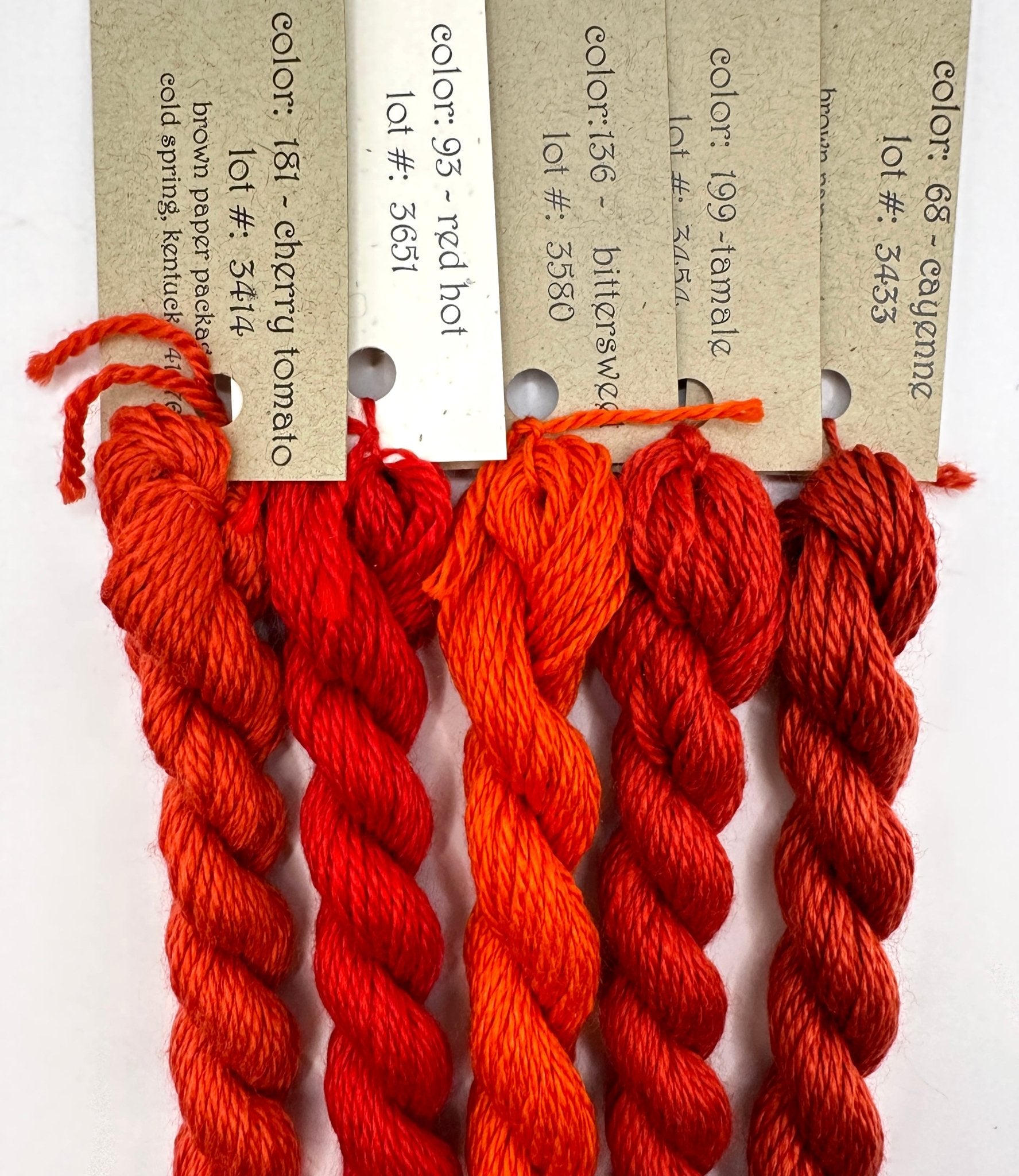 Silk & Ivory, Lipstick RedsSilk & IvoryThreadThe Red Thread Atelier