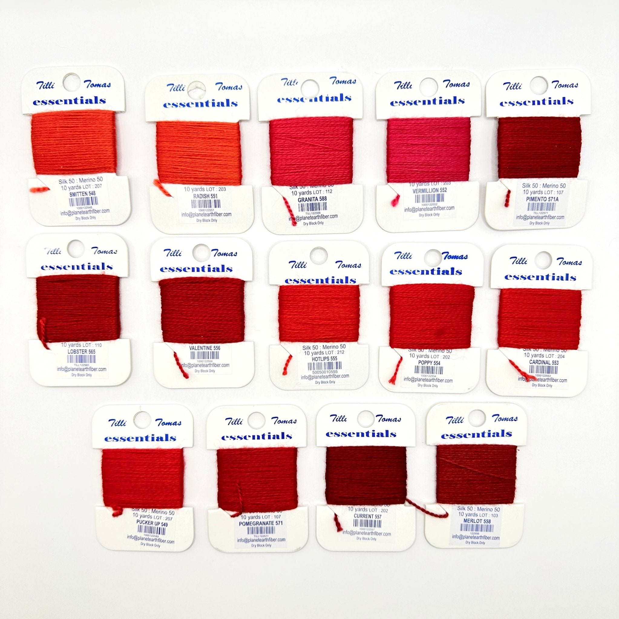 Tilli Tomas EssentialsPlanet Earth FiberThreadThe Red Thread Atelier