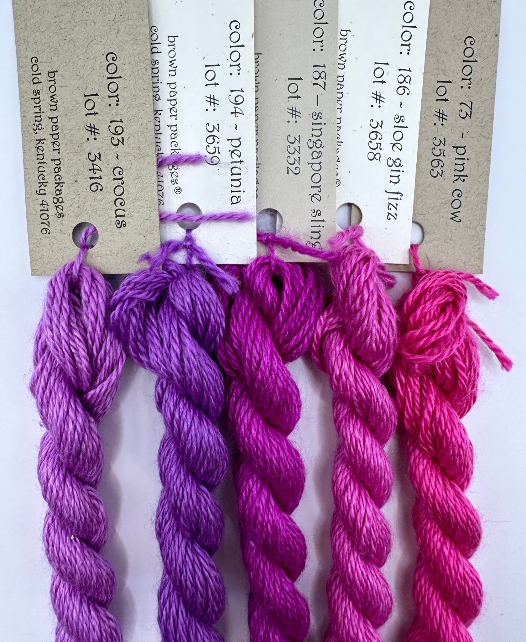 Silk & Ivory, Vibrant PurplesSilk & IvoryThreadThe Red Thread Atelier
