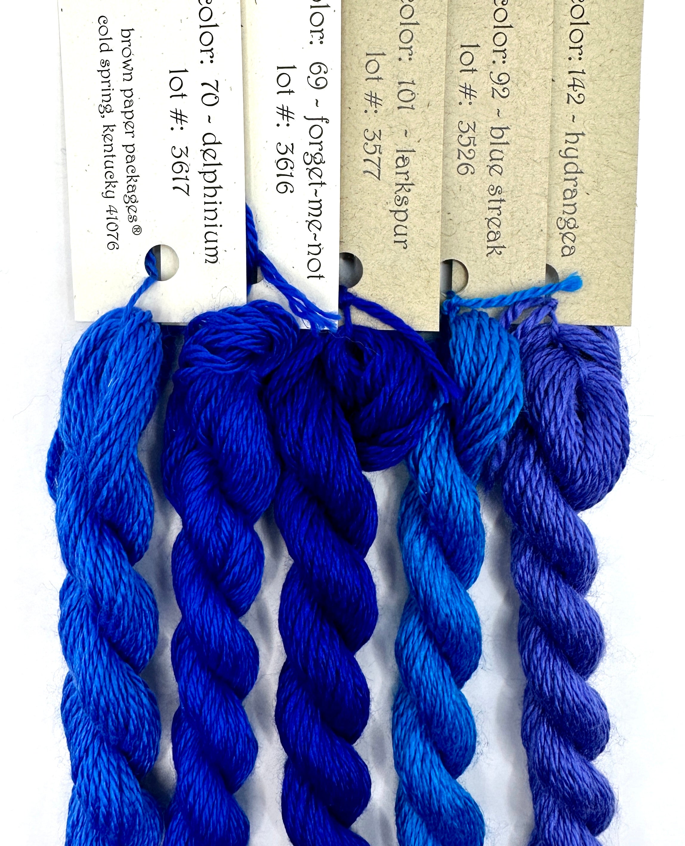 Silk & Ivory, Royal Blues