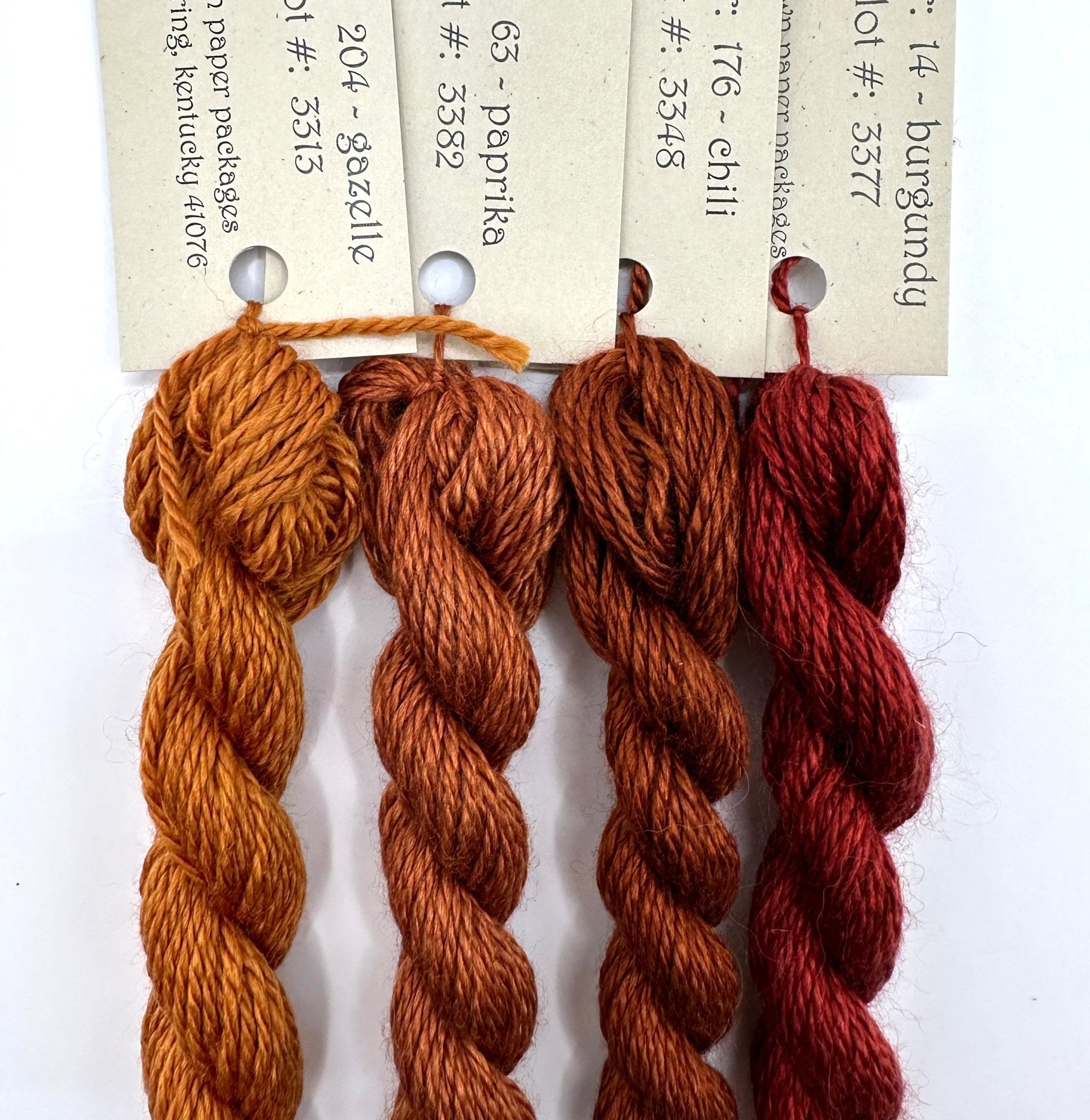 Silk & Ivory, AuburnsSilk & IvoryThreadThe Red Thread Atelier