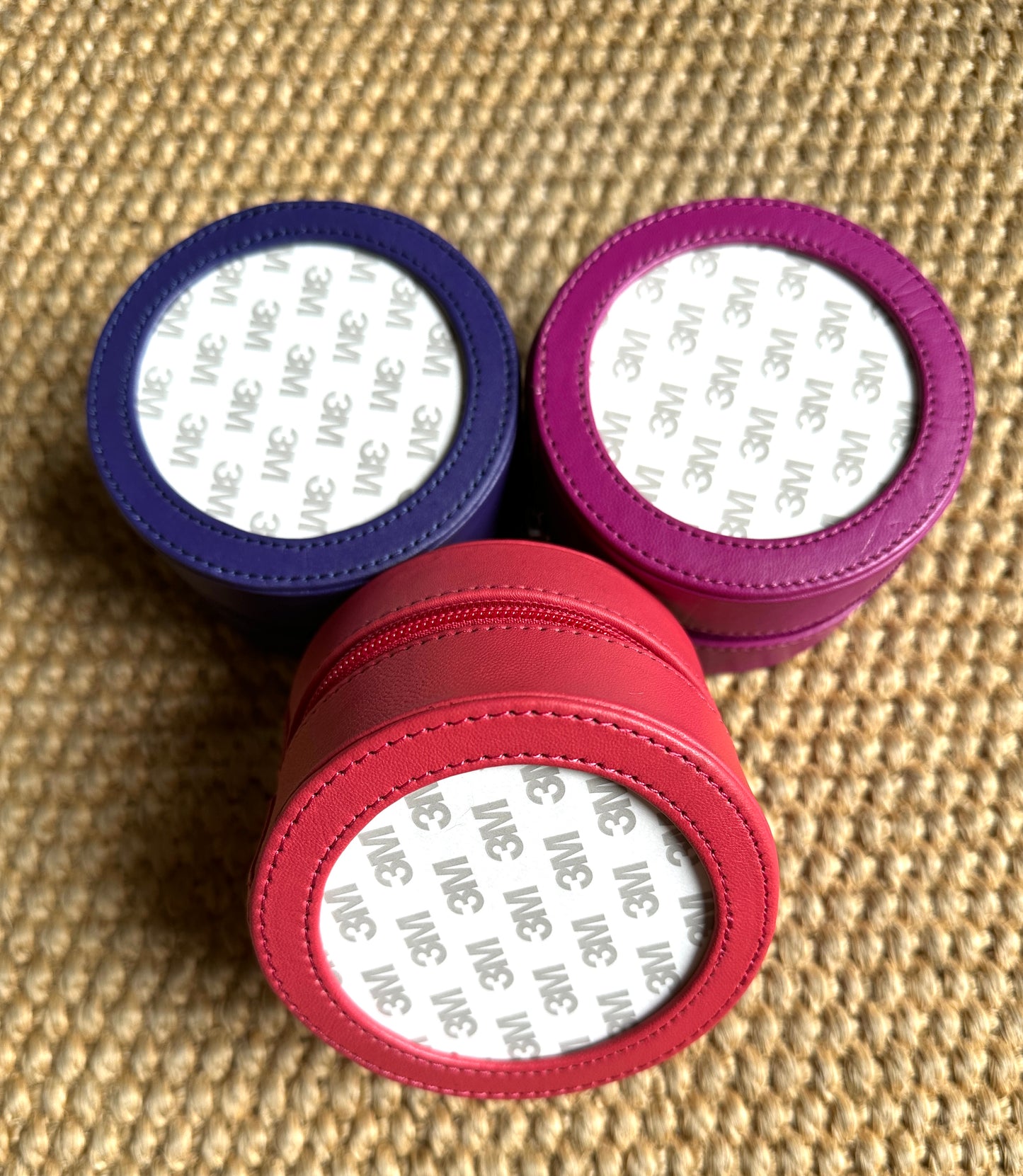 Leather Case, 4” Round