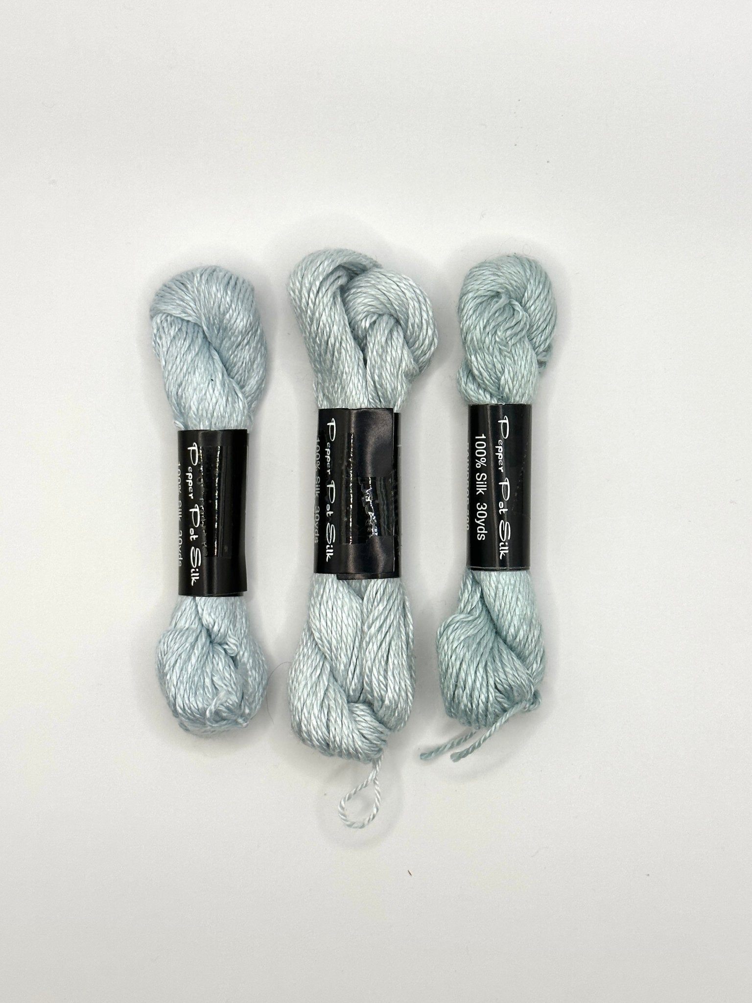 Pepper Pot, icy bluesPlanet Earth FiberThe Red Thread Atelier