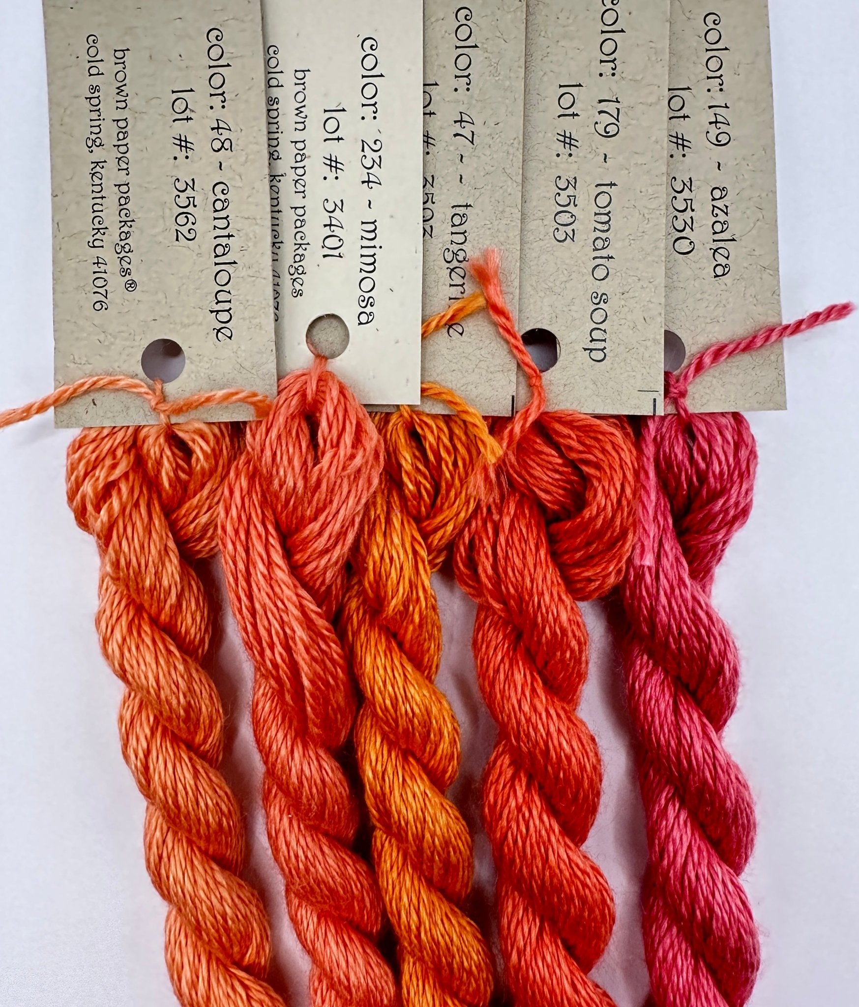 Silk & Ivory, CoralsSilk & IvoryThreadThe Red Thread Atelier