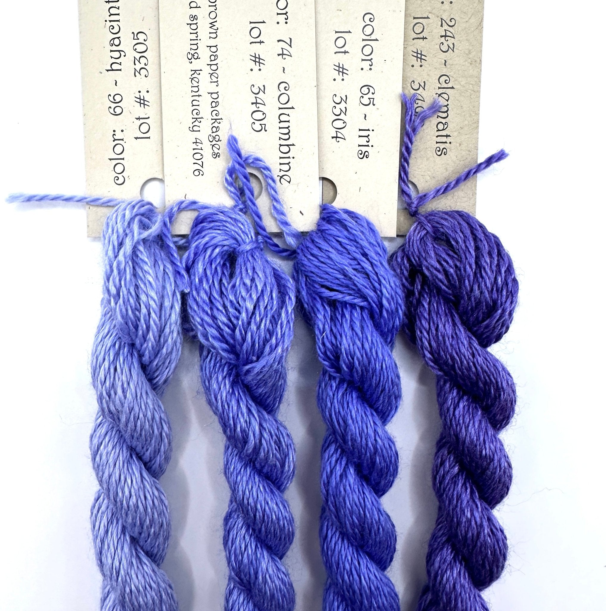 Silk & Ivory, Hyacinth BluesSilk & IvoryThreadThe Red Thread Atelier