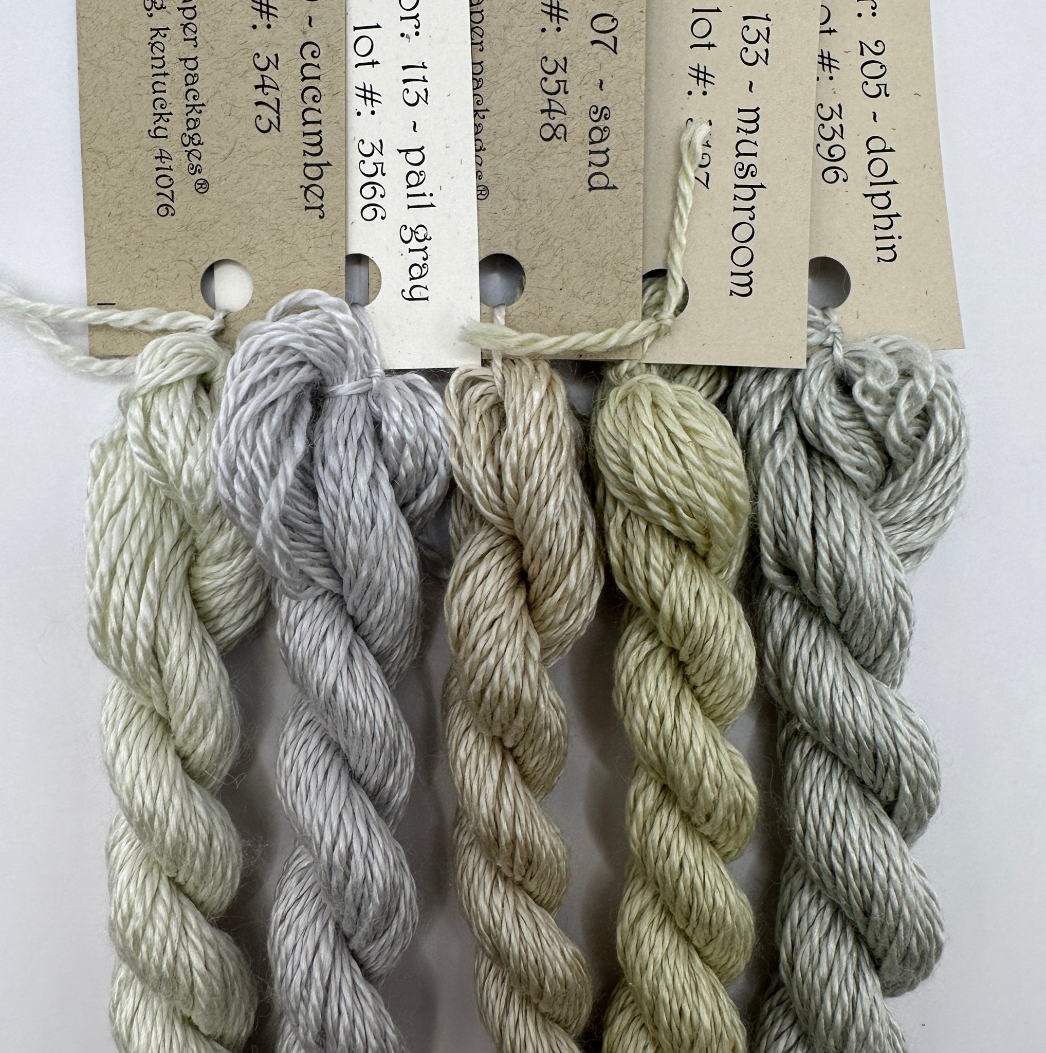 Silk & Ivory, Mushroom TonesSilk & IvoryThreadThe Red Thread Atelier