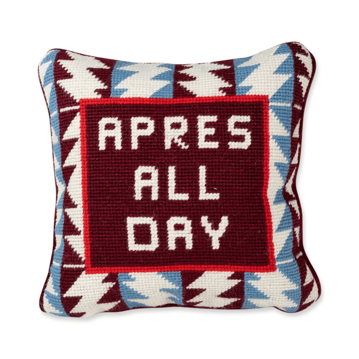 PreStitched Needlepoint PillowFurbishAccessoryThe Red Thread Atelier
