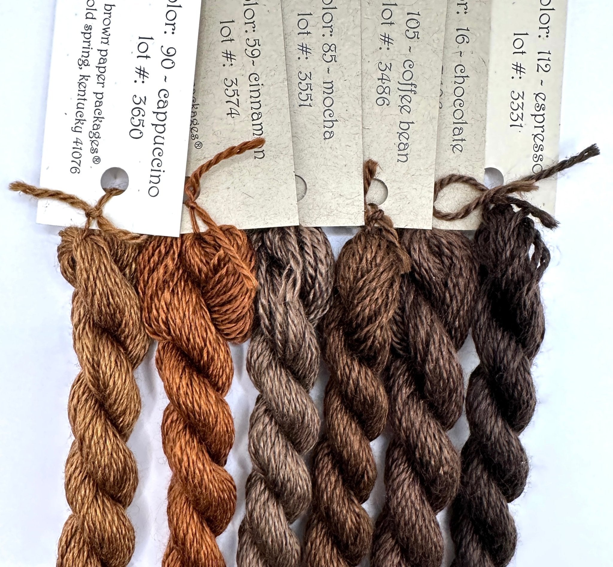 Silk & Ivory, CoffeeSilk & IvoryThreadThe Red Thread Atelier