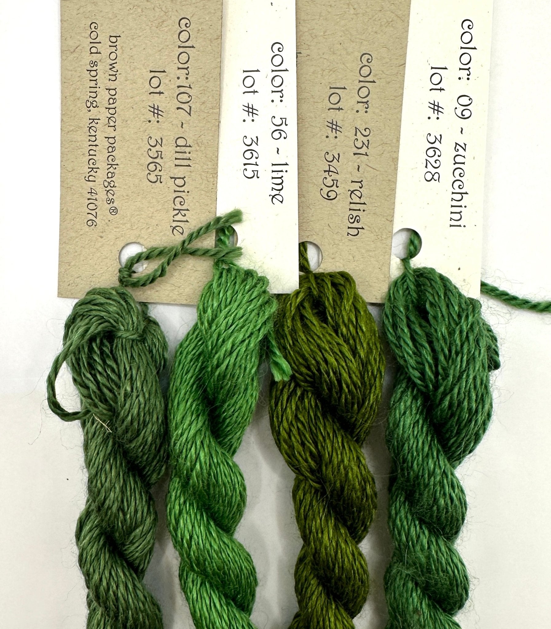 Silk & Ivory, Dill GreensSilk & IvoryThreadThe Red Thread Atelier
