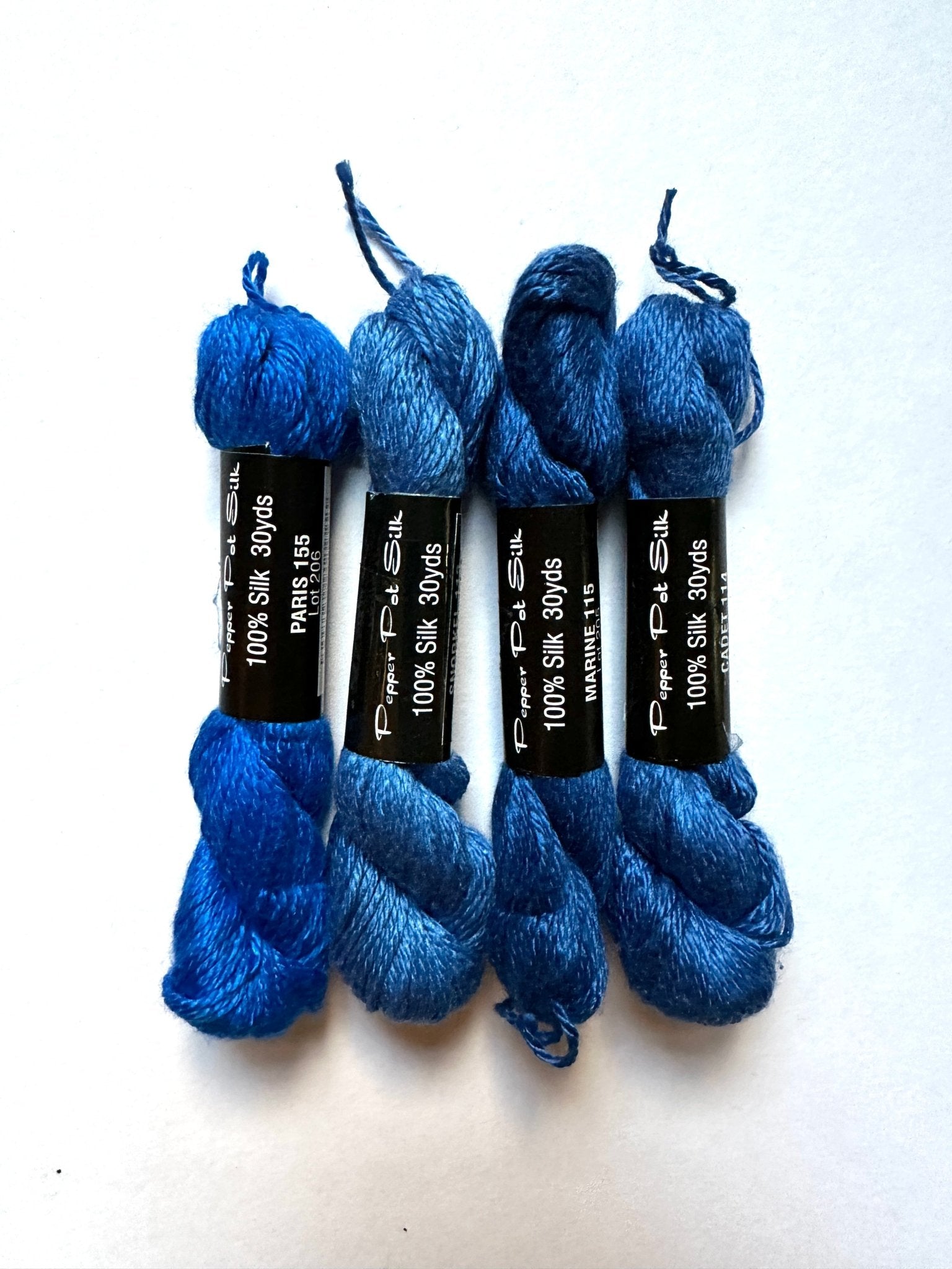 Pepper Pot, Marine BluesPlanet Earth FiberThe Red Thread Atelier