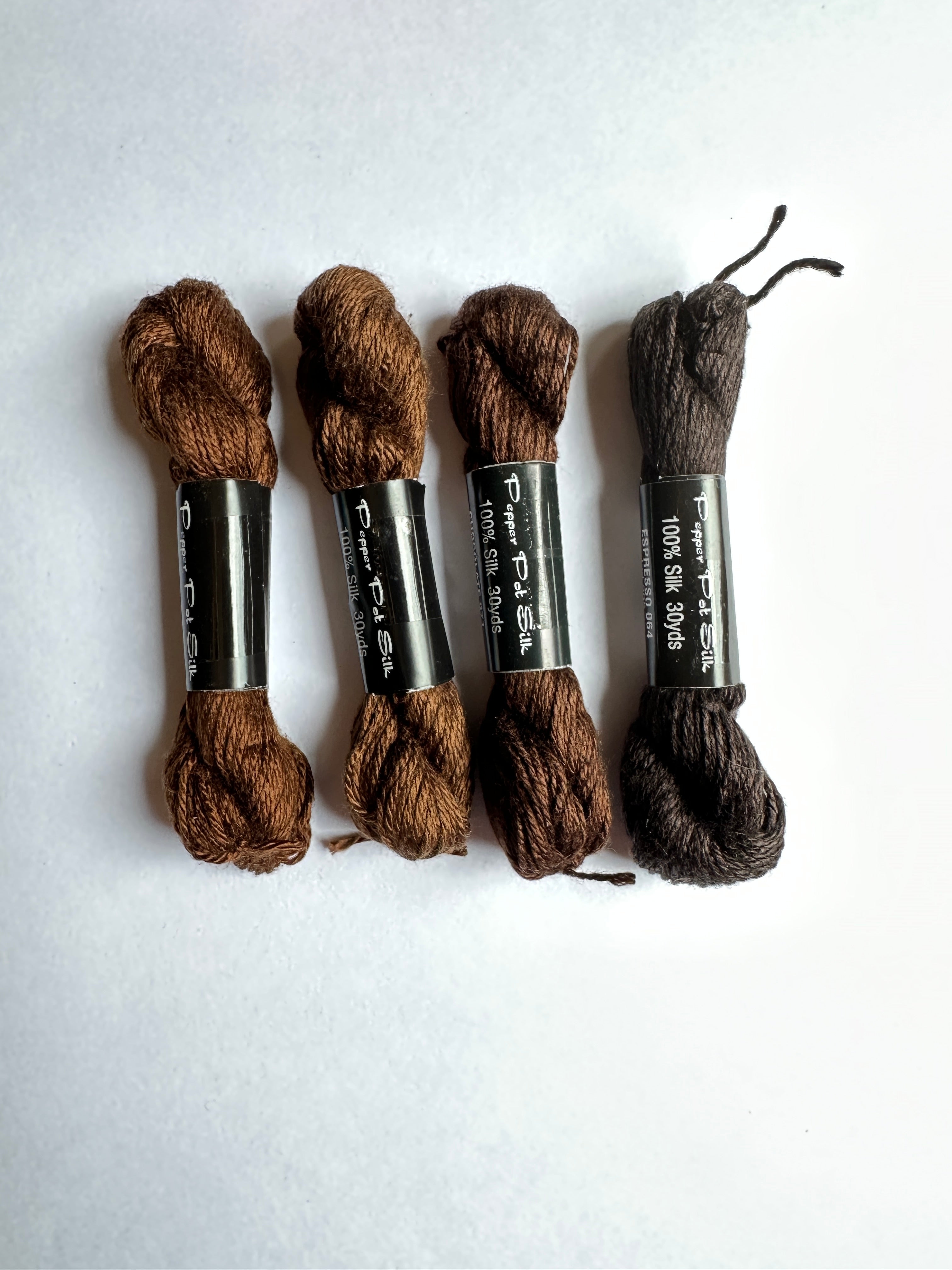 Pepper Pot, chocolate browns