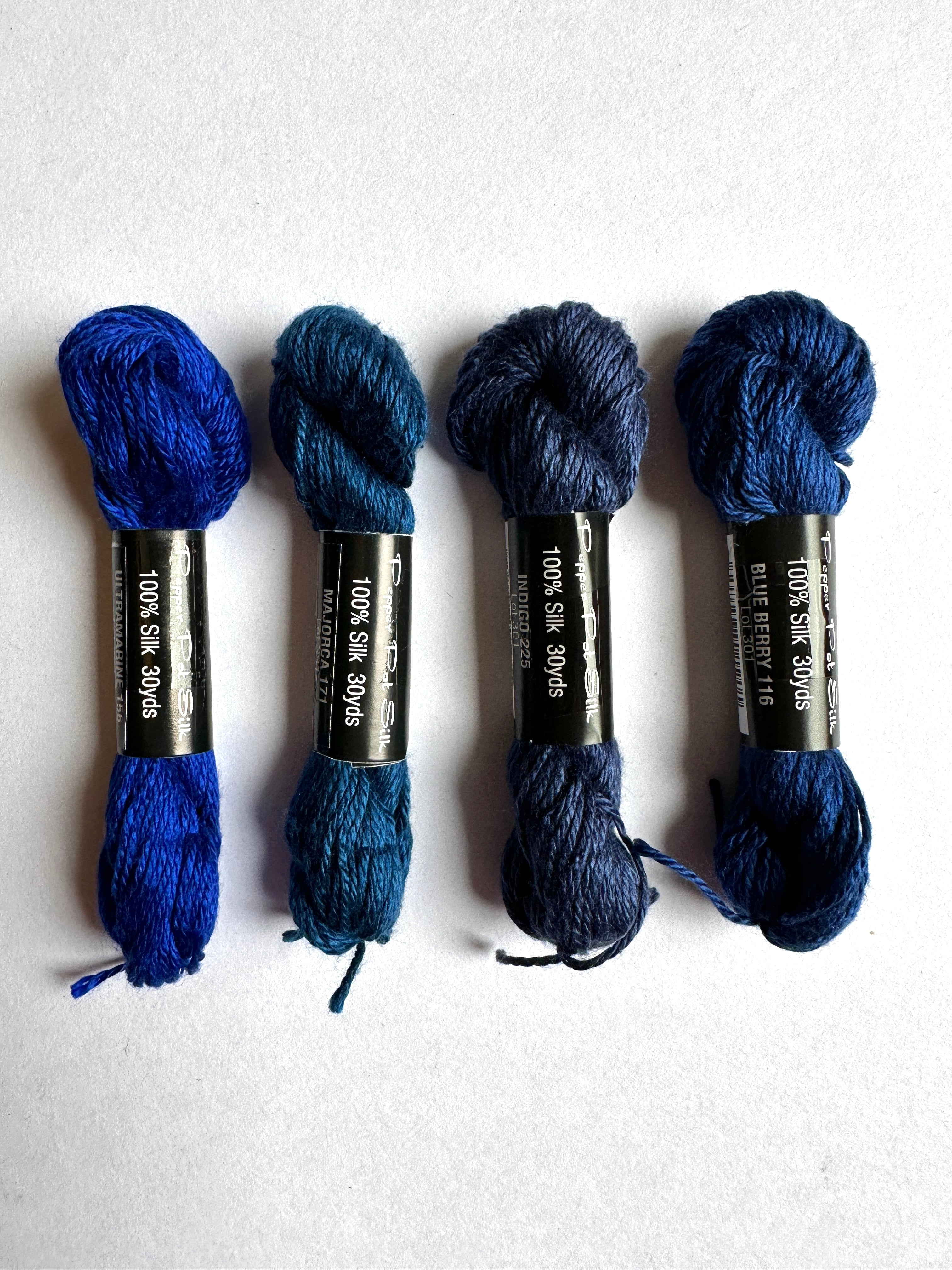 Pepper Pot, dark blues