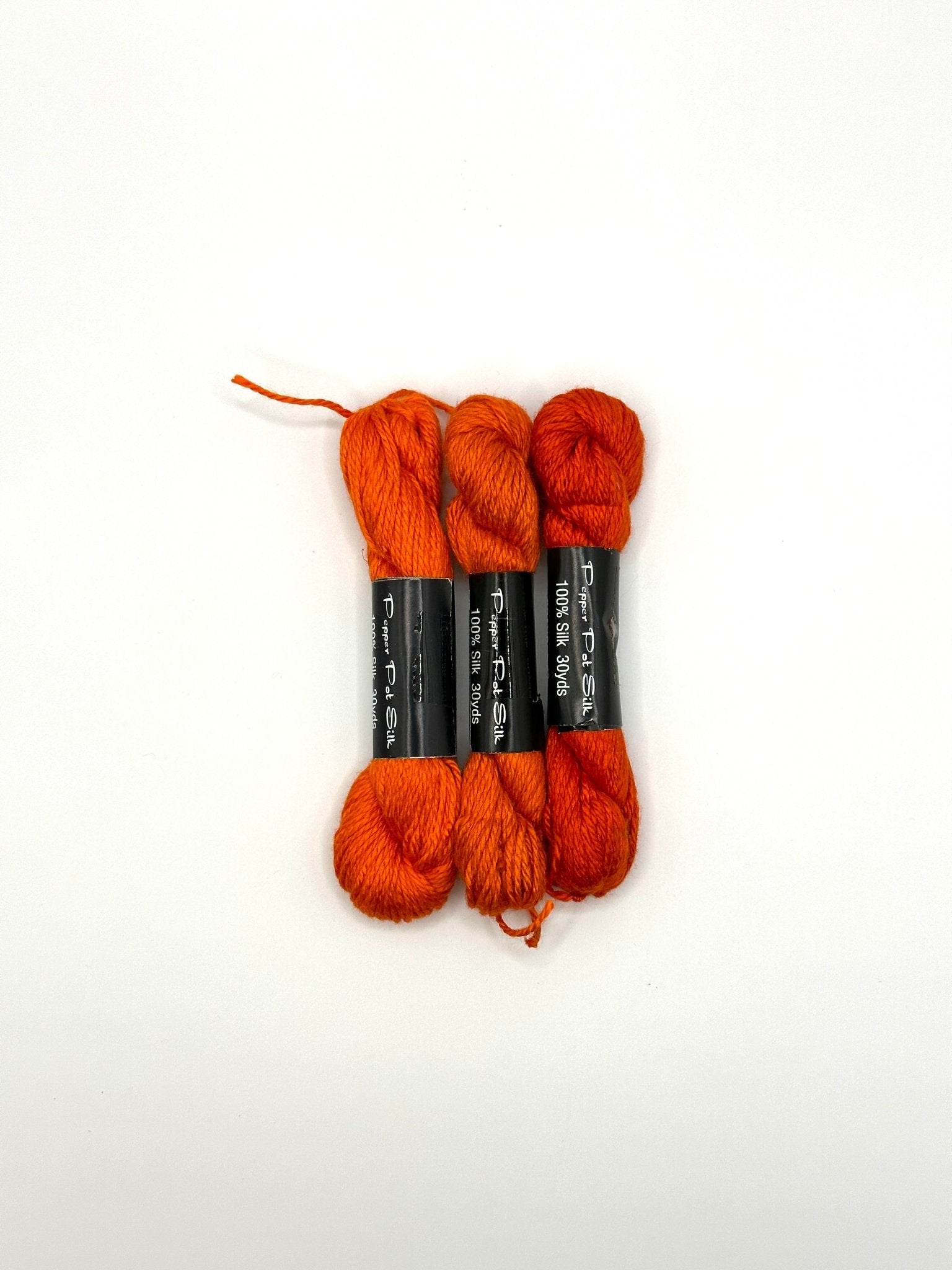 Pepper Pot, vibrant orangesPlanet Earth FiberThe Red Thread Atelier