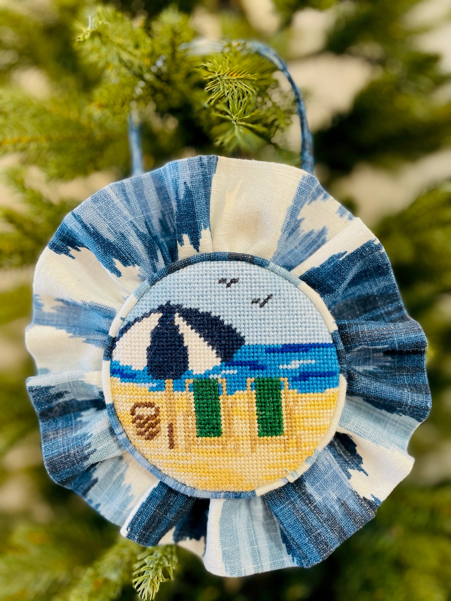 Summer Needlepoint Designs | The Red Thread Atelier