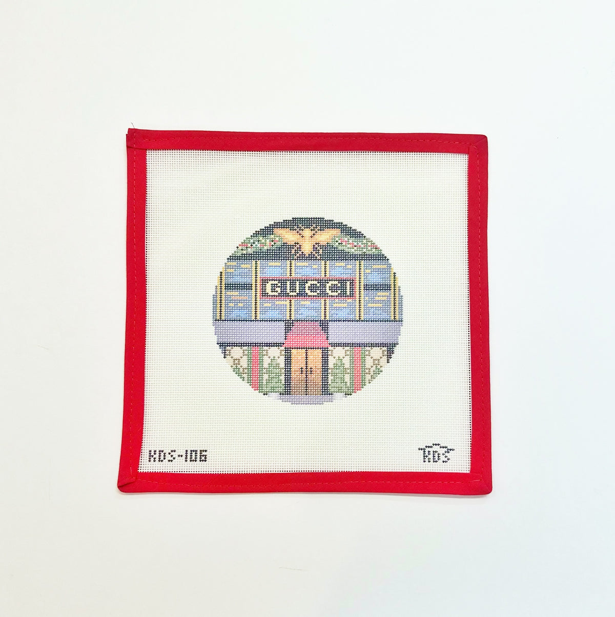 Gucci Christmas Window Round