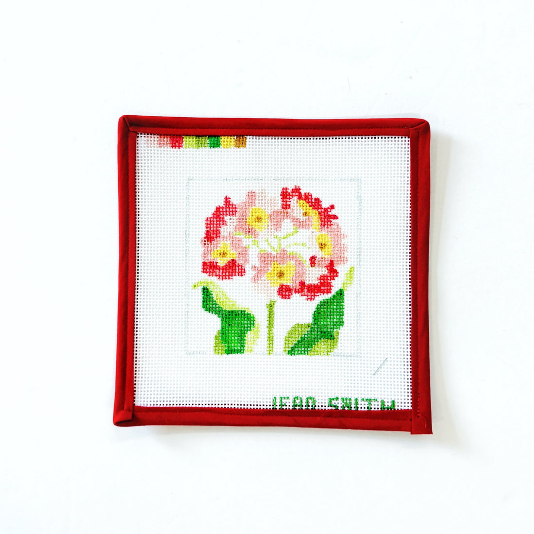 Primrose - CoralJean SmithCanvasThe Red Thread Atelier