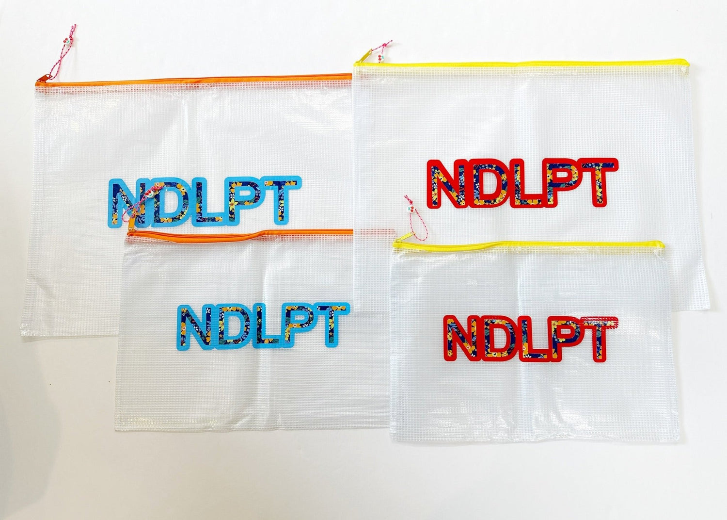 Yellow NDLPT Project Bag - smallUp North NeedlepointAccessoriesThe Red Thread Atelier