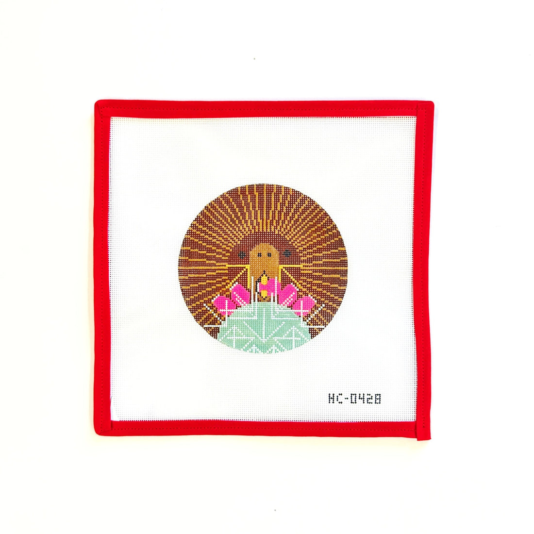 Prickly Pair Ornament - PorcupineMeredith CollectionCanvasThe Red Thread Atelier