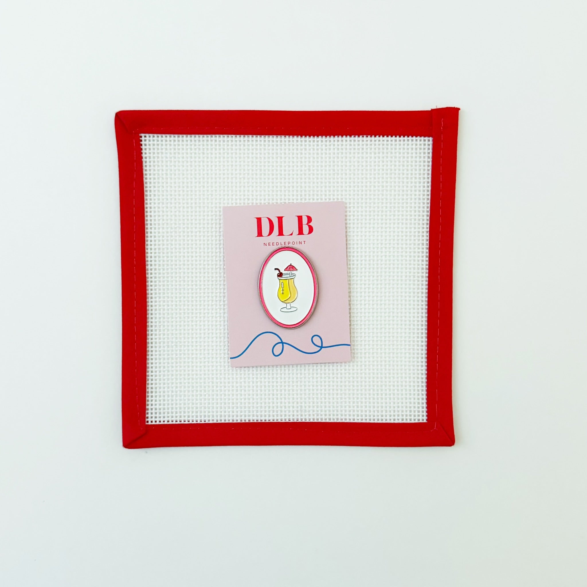 トップス theredthread messagetank red New Needlepoint Arrivals | The Red Thread Atelier